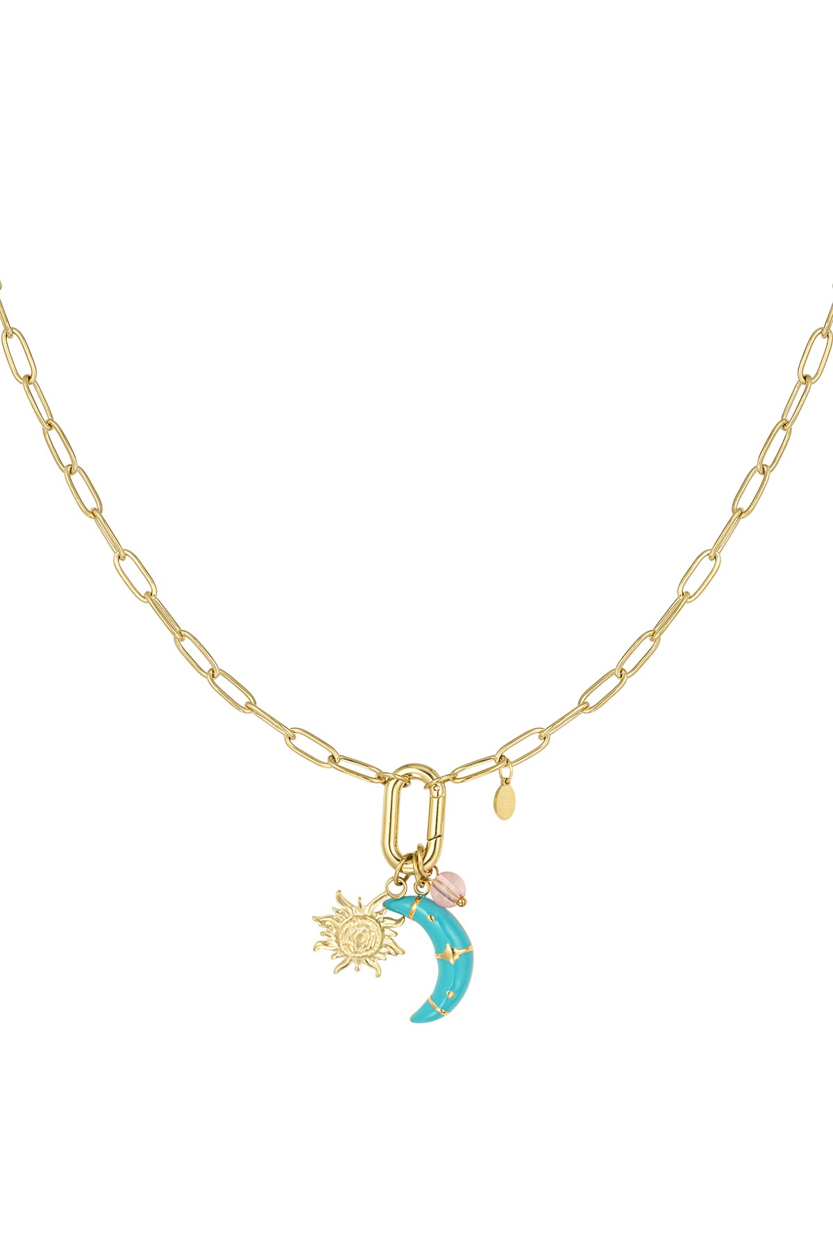 Moonlight magic necklace - Gold color h5 