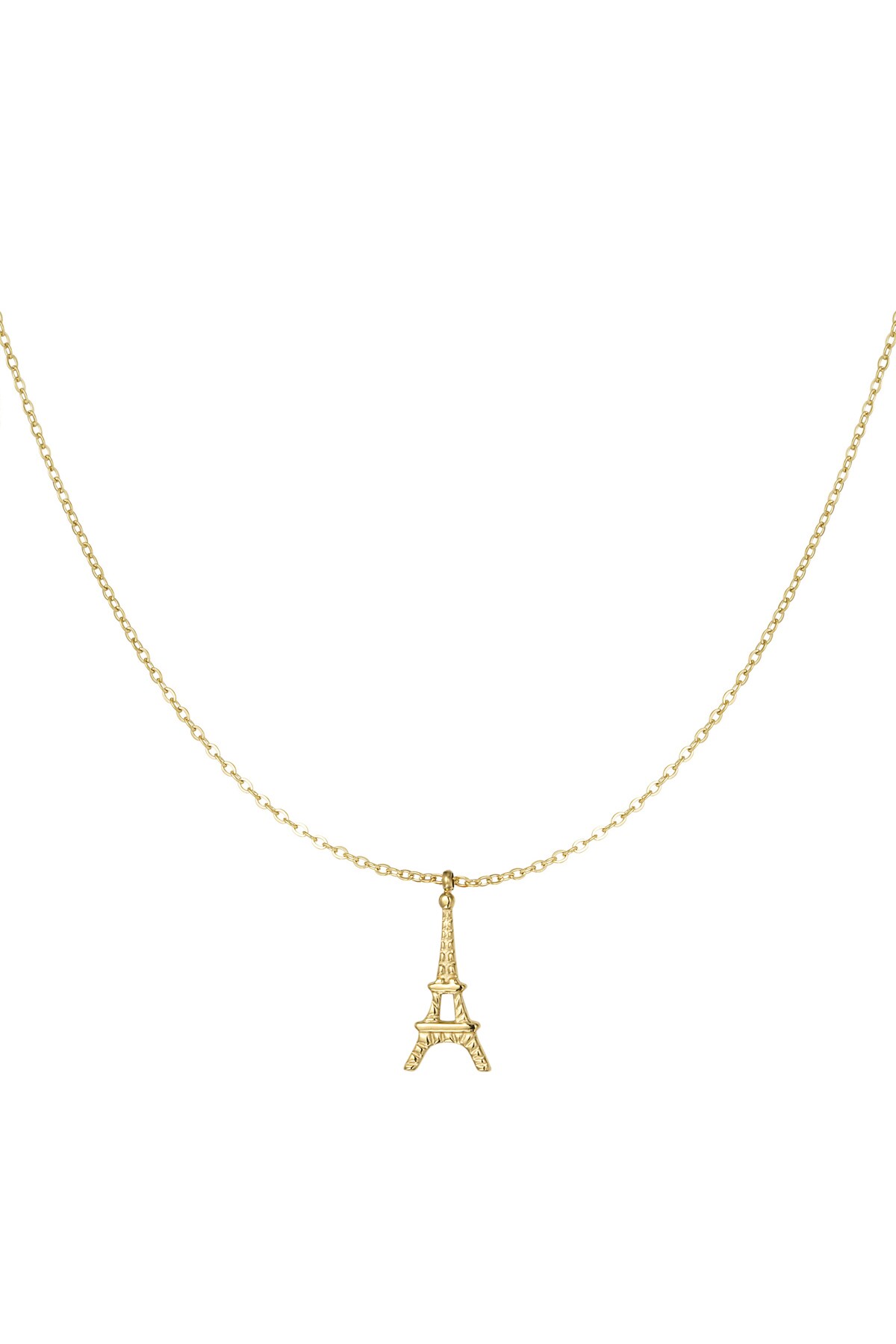 Eiffel elegance necklace - Gold color h5 