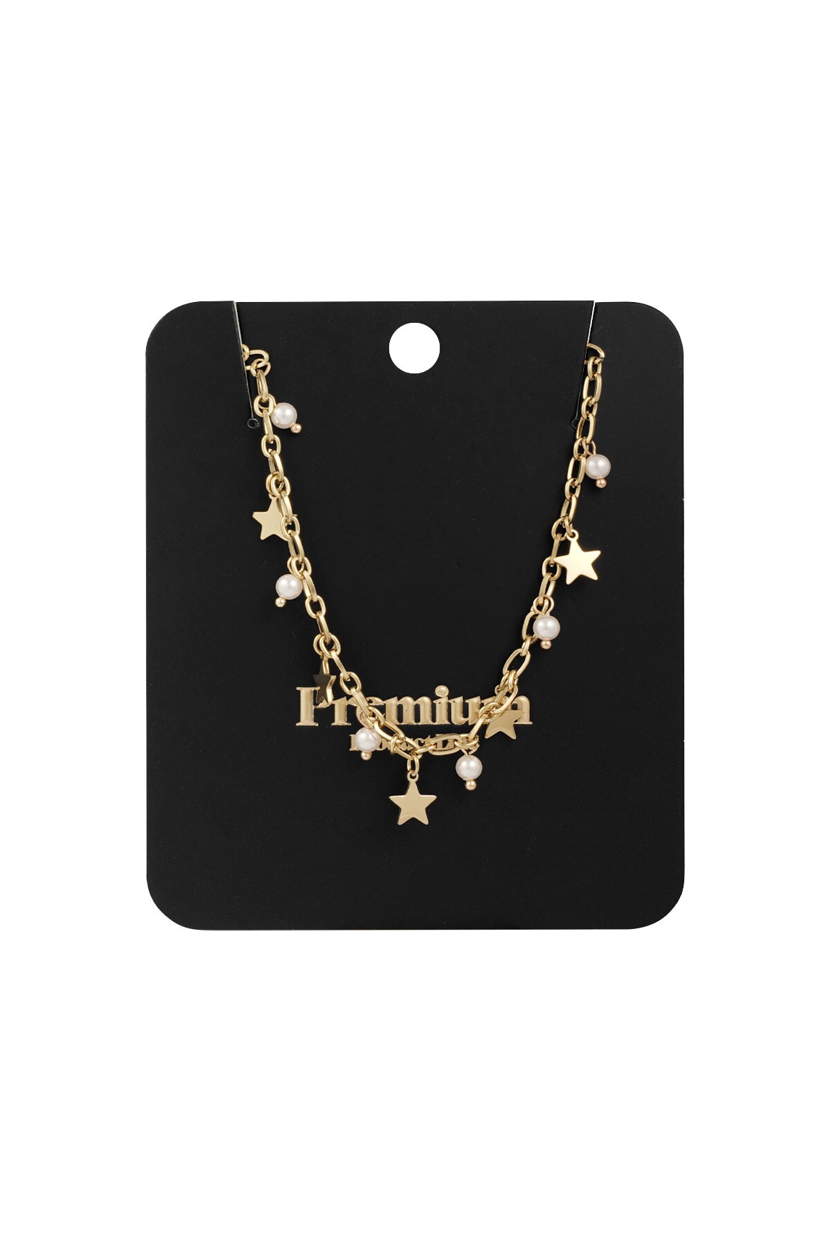 Starry night necklace - Gold color h5 Picture3