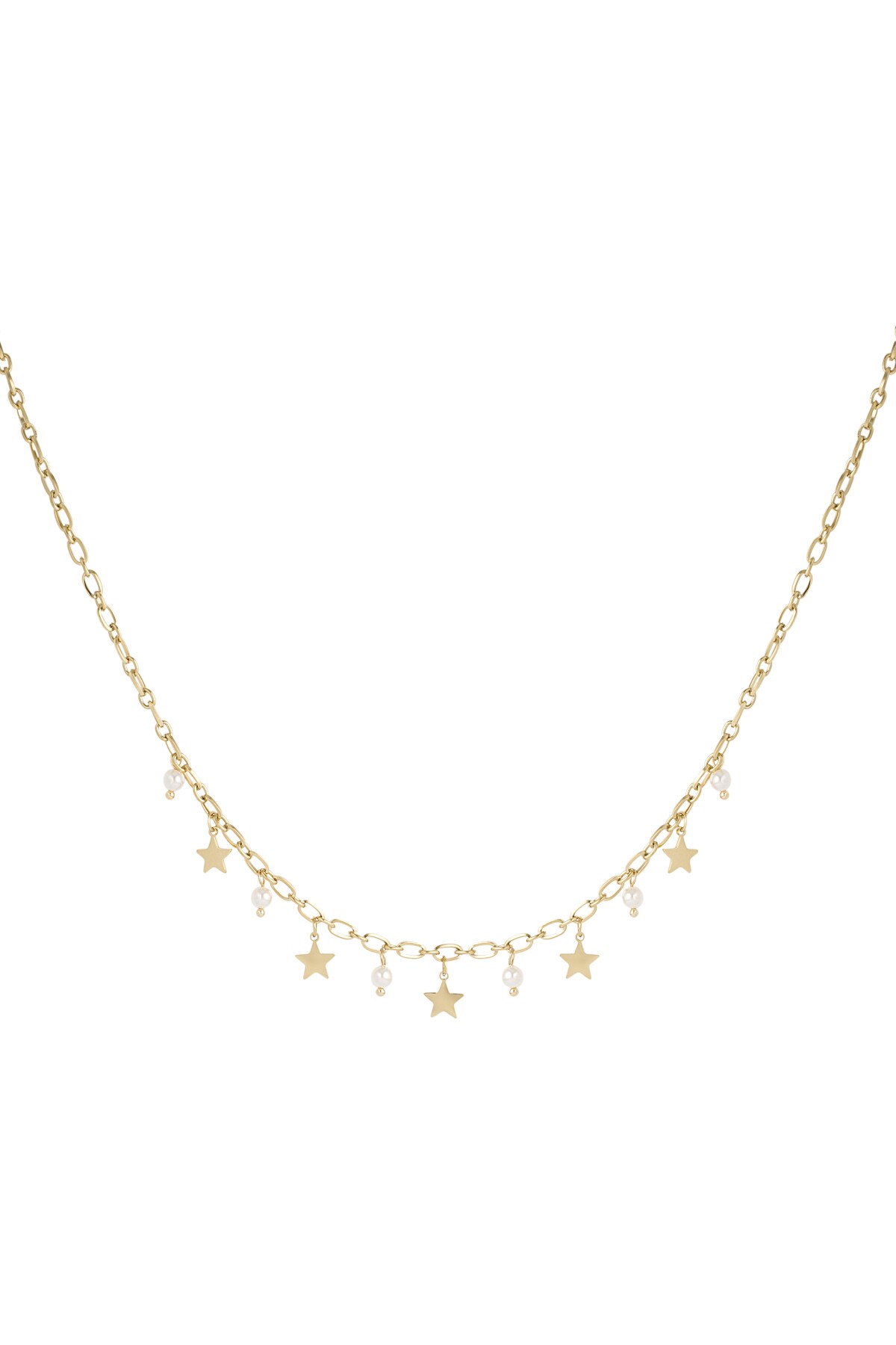 Starry night necklace - Gold color h5 