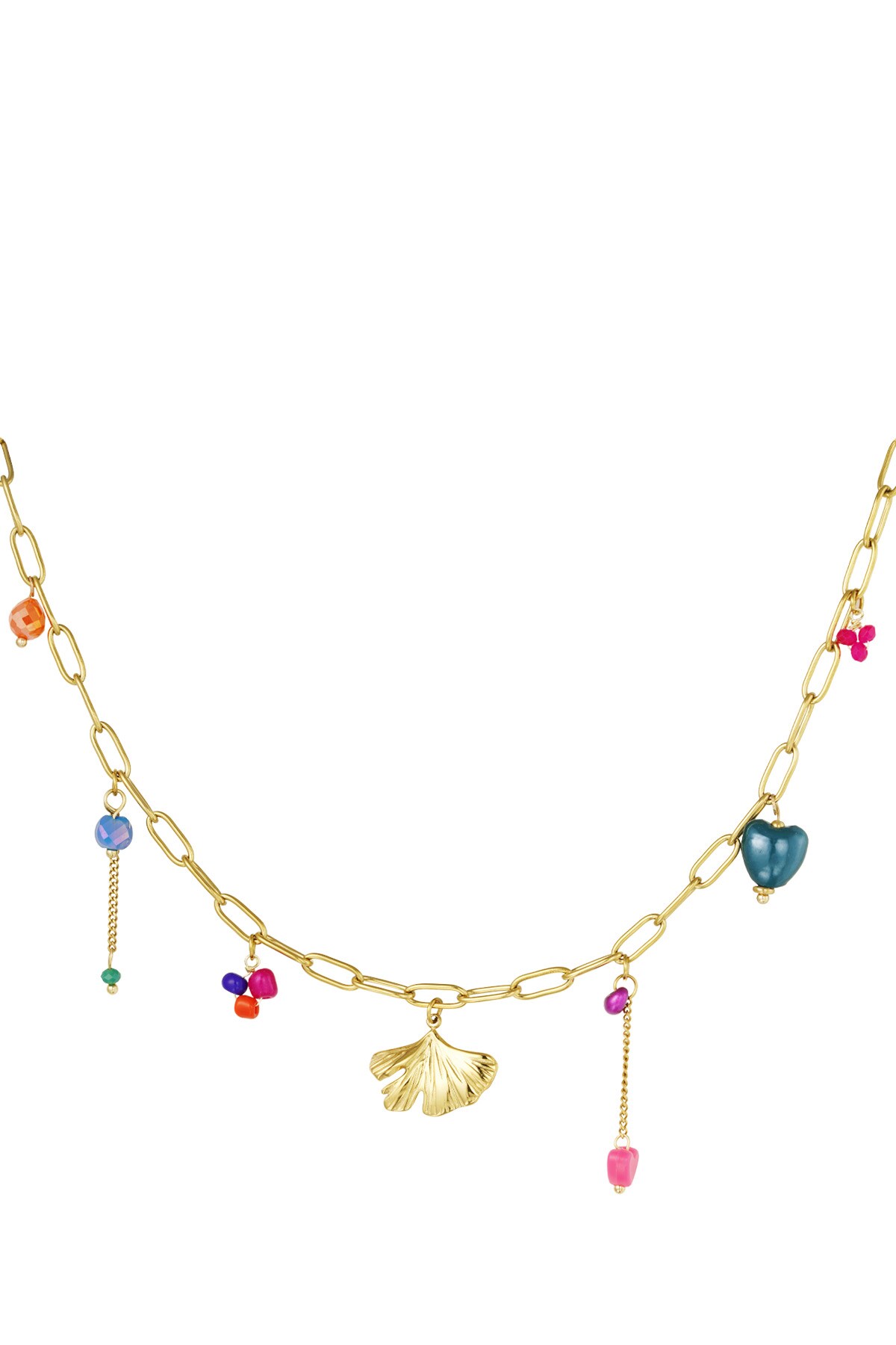 Paradise Charm necklace - goud h5 