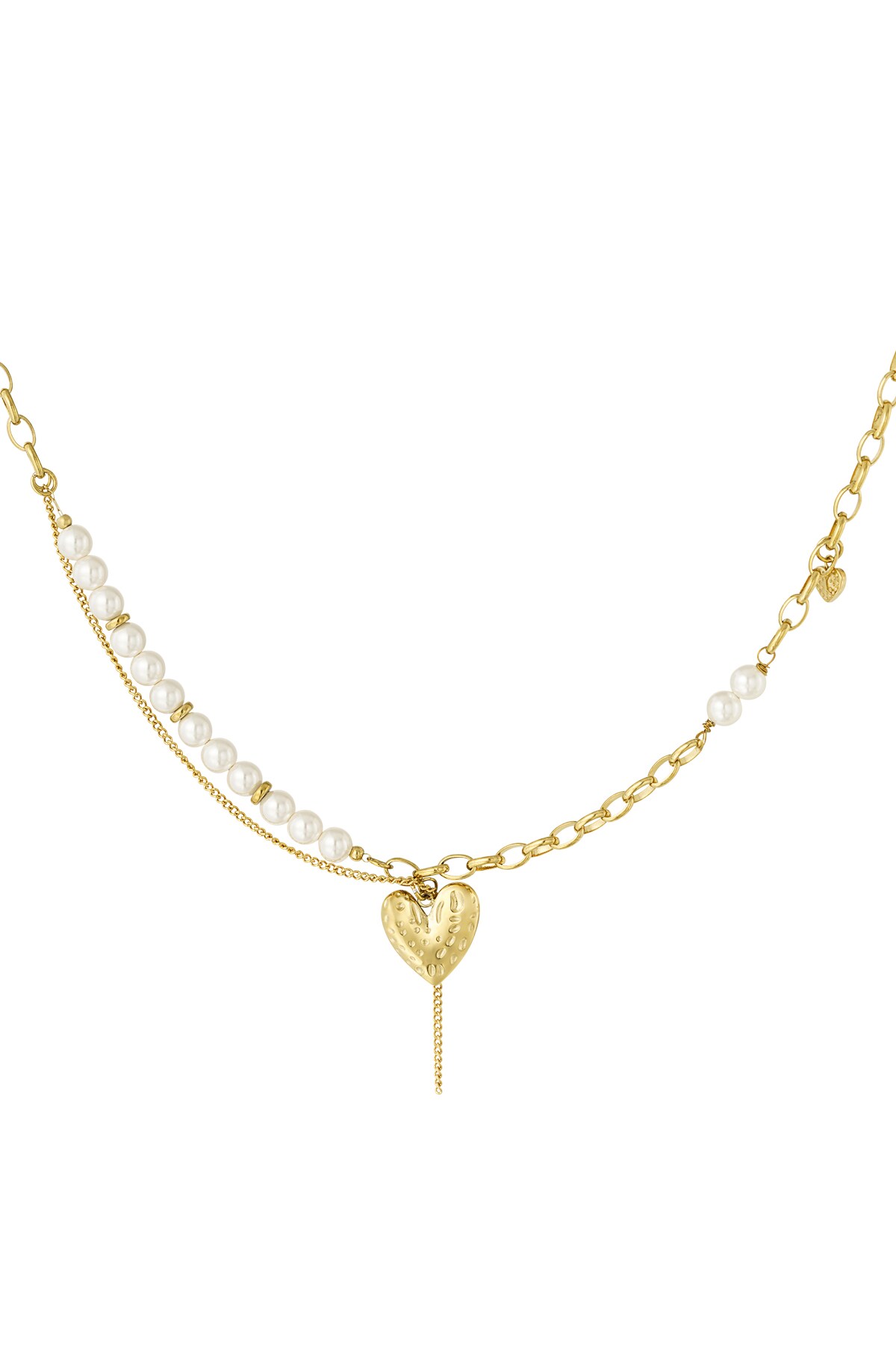 Necklace very in love - Gold color 