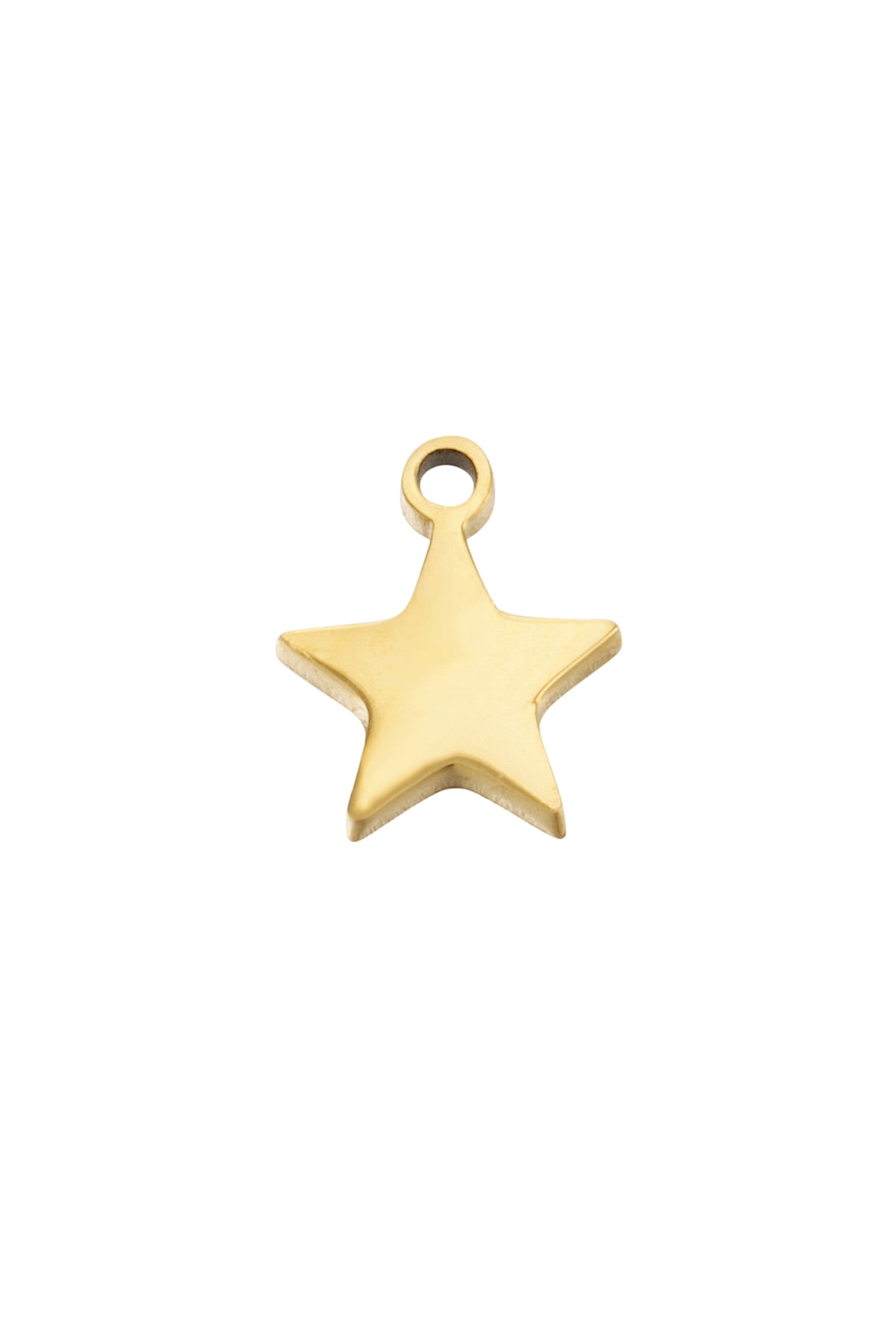 Charm star - Gold color h5 