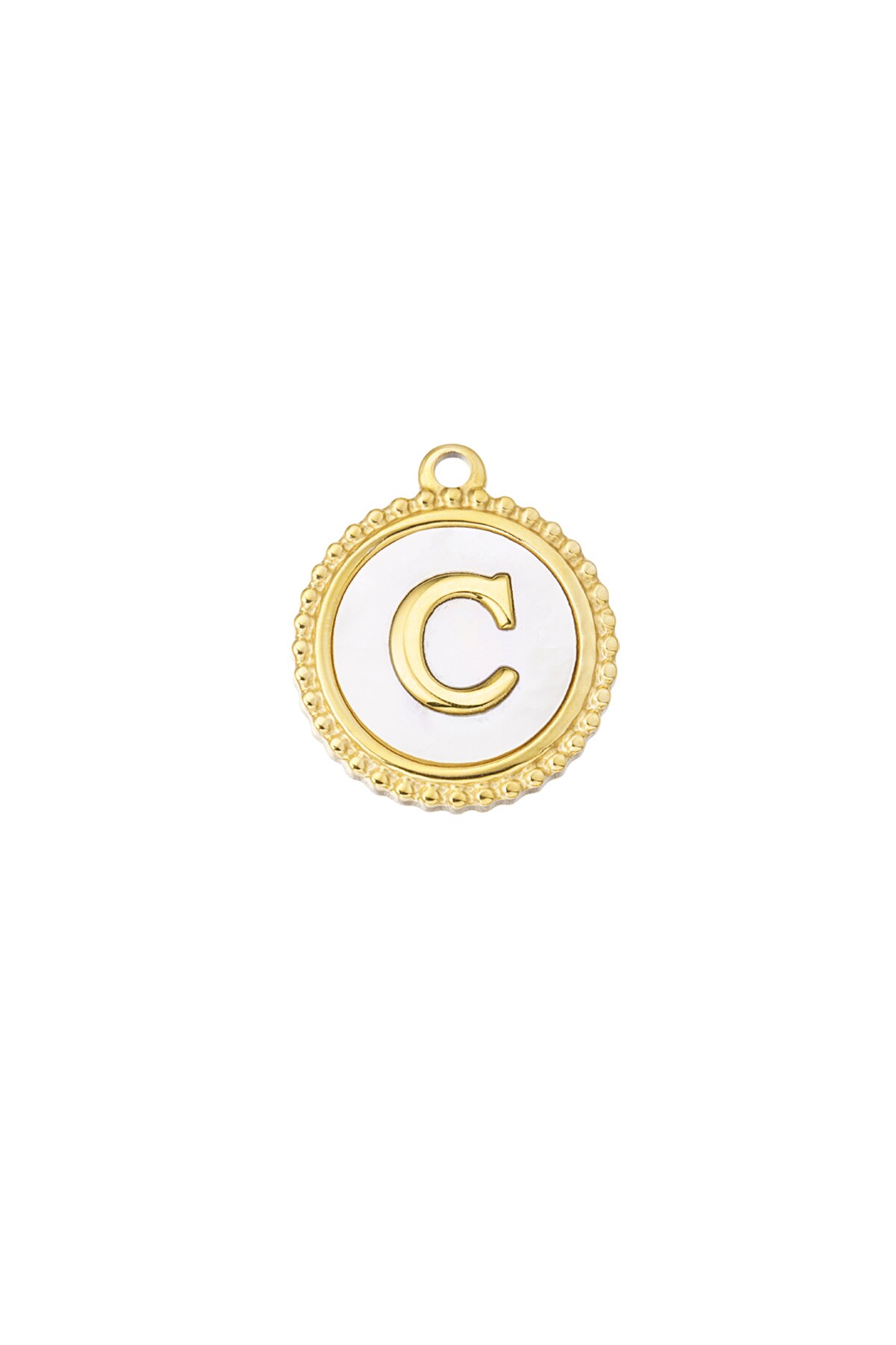 Gold color / Charm elegant C - gold/white Picture46