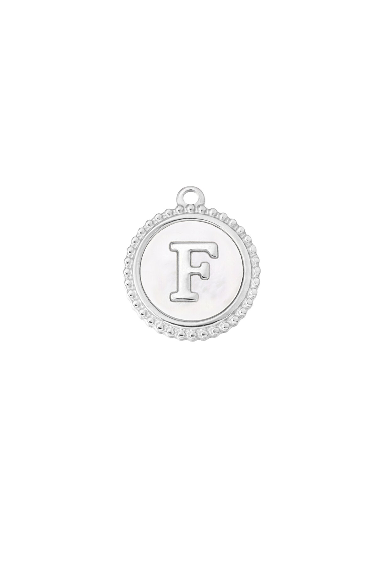 Silver color / Charm elegant F - silver/white Picture14