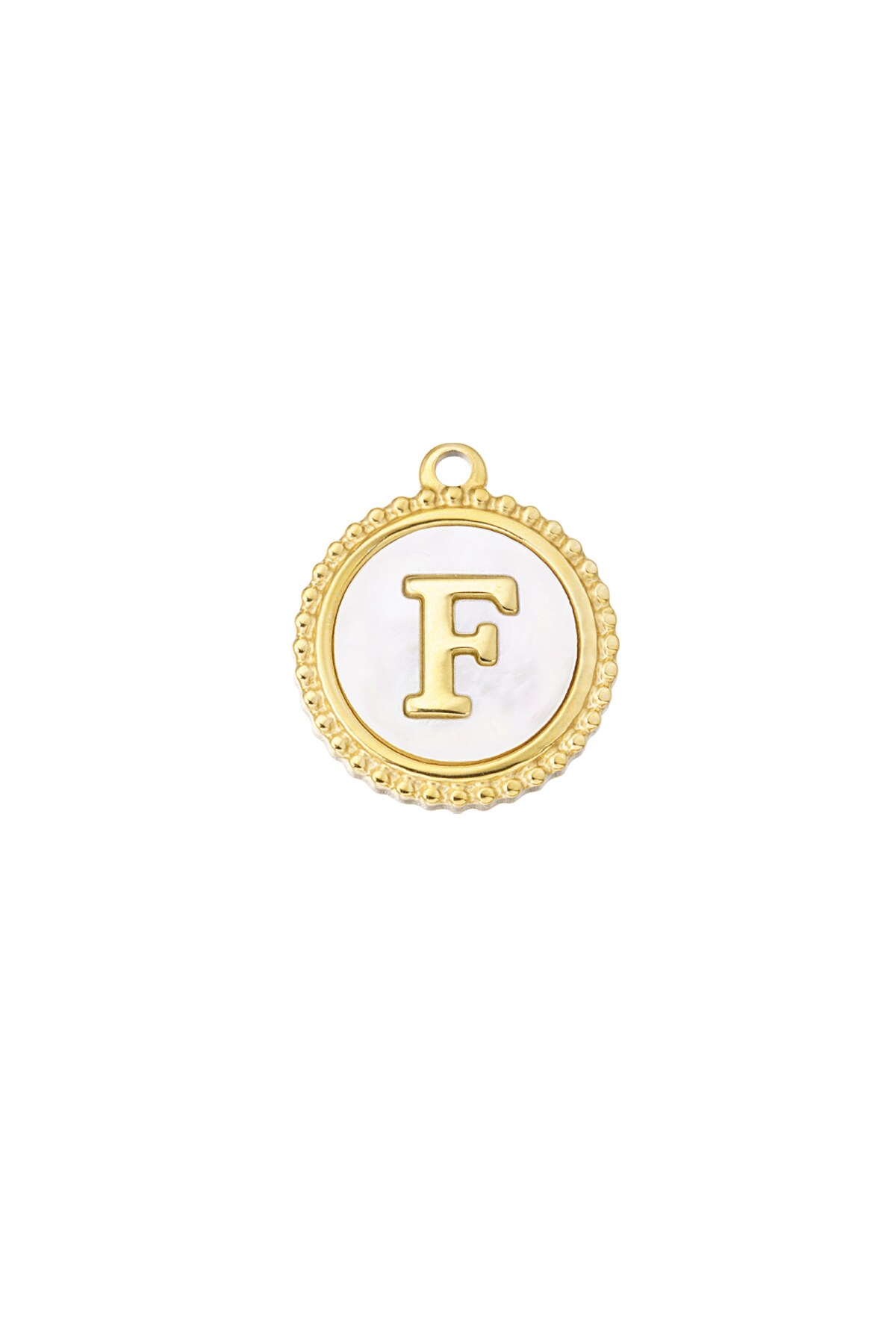 Gold color / Charm elegant F - gold/white Picture15