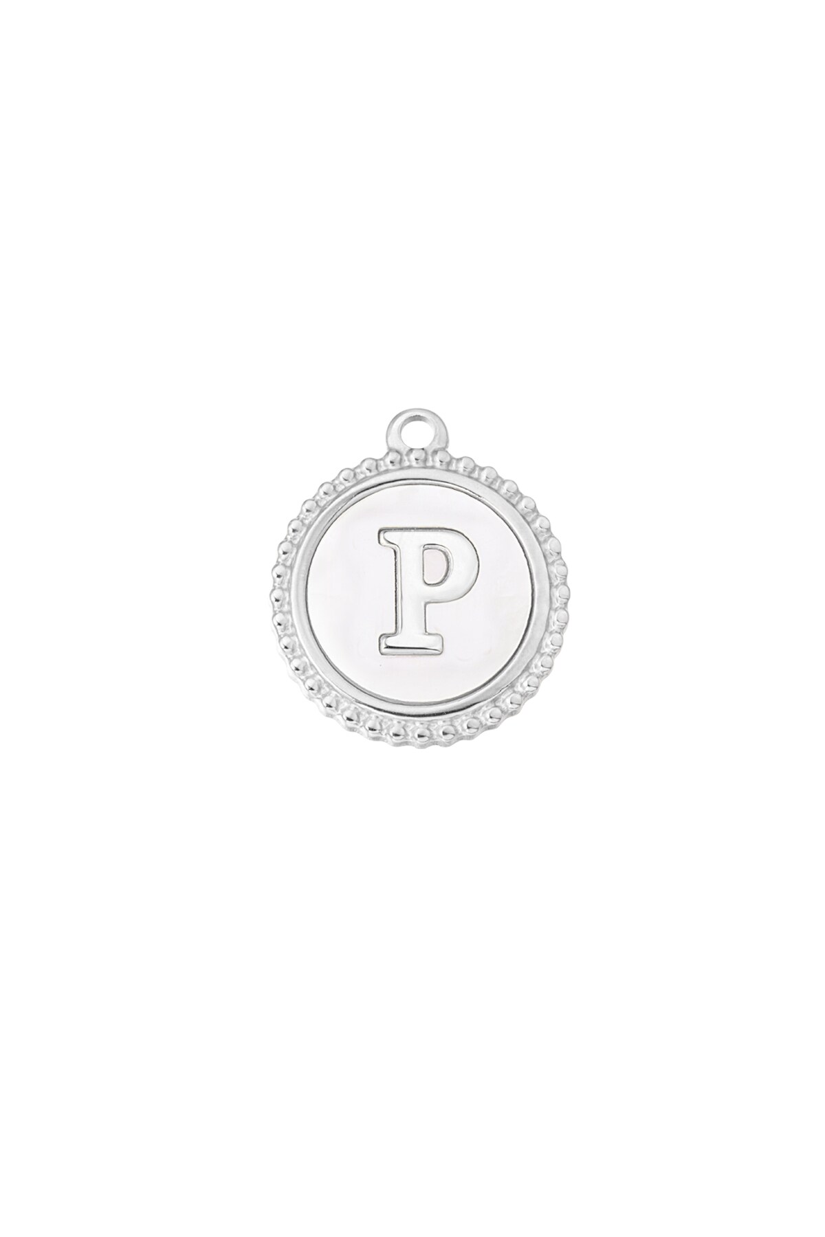 Silver color / Charm elegant P - silver/white Picture31