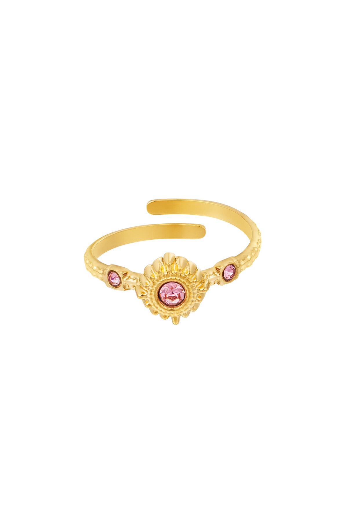 Ring magic stones - pink h5 