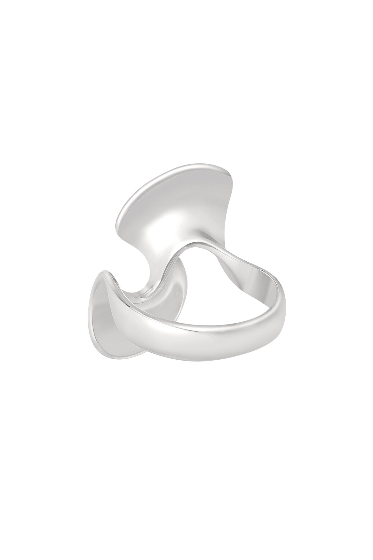 Ring twist - Silver color h5 Picture3