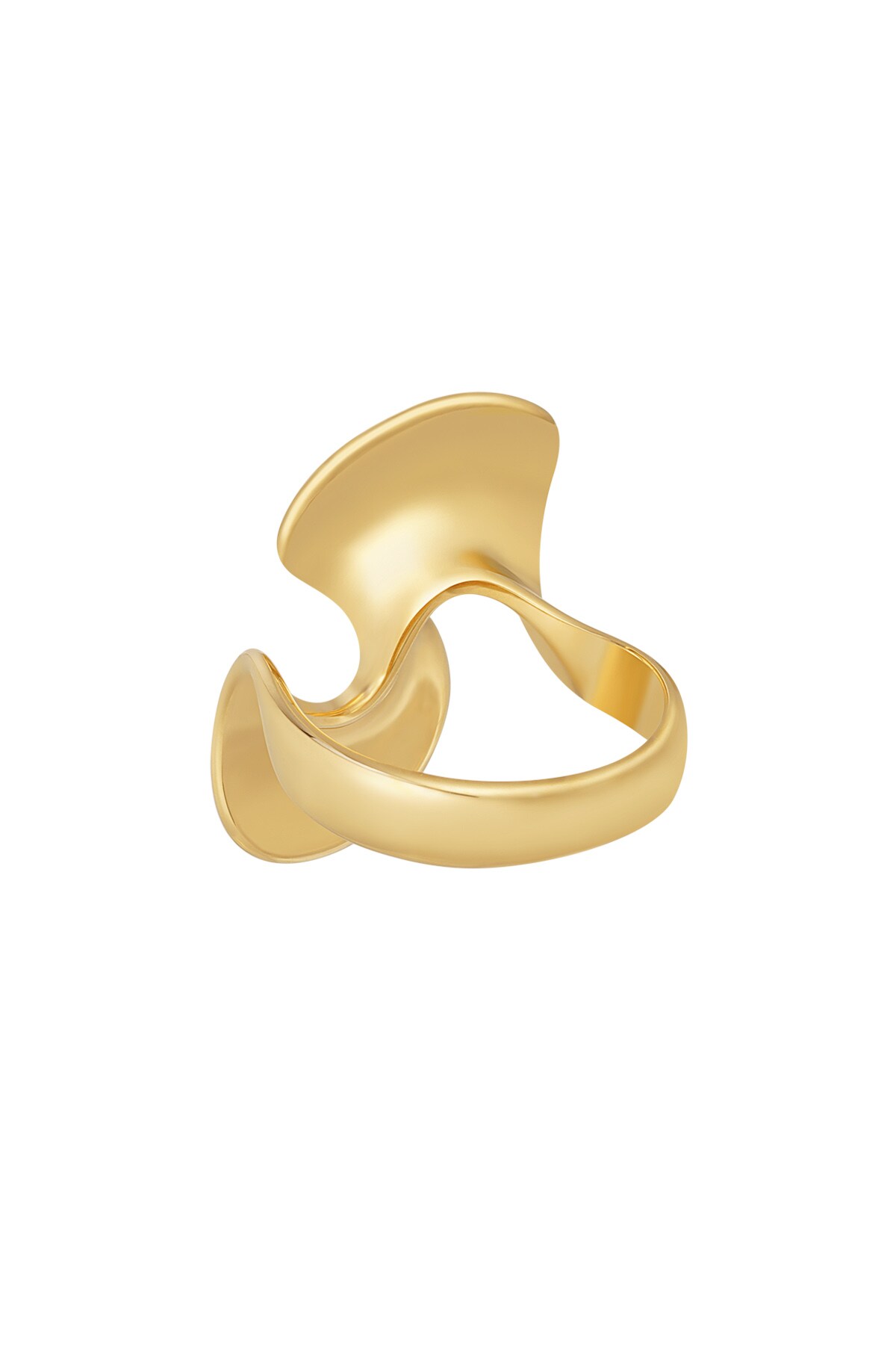 Ring twist - Gold color Picture3