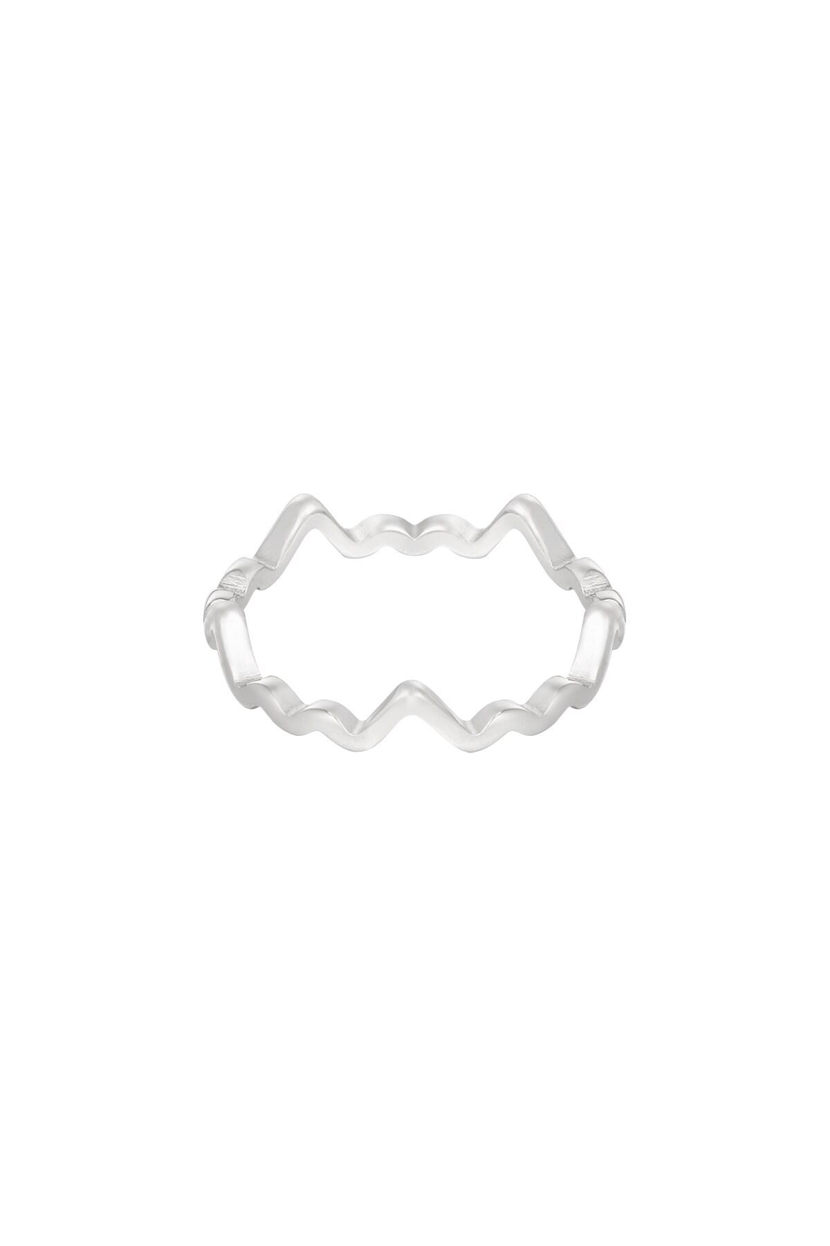 Ring aesthetic - Silver color h5 