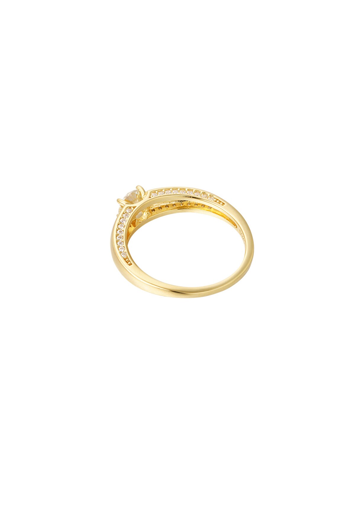 Ring Basic mit Stein - Gold - 16 h5 Bild6