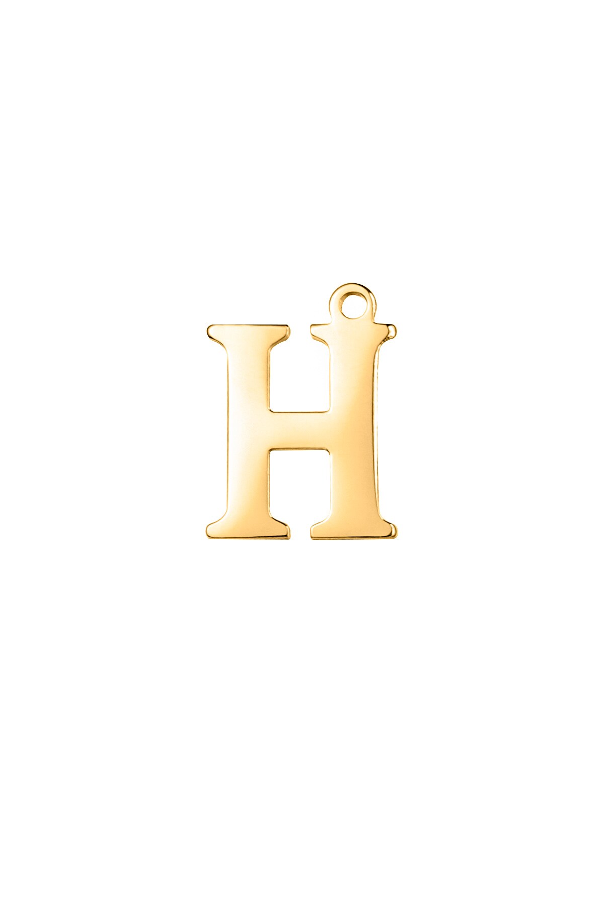 Gold color / Charm basic H - Gold color Picture26