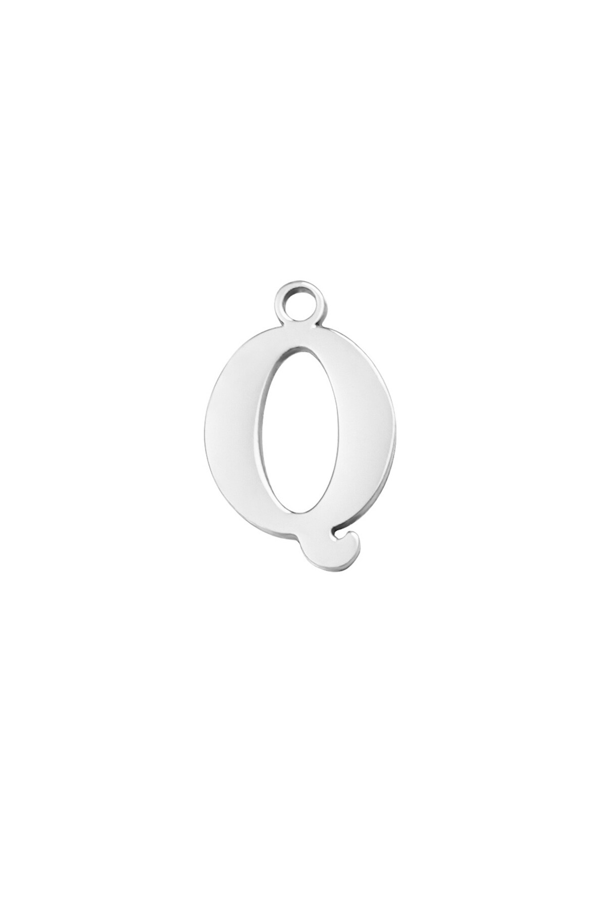 Charm basic Q - Silver color h5 