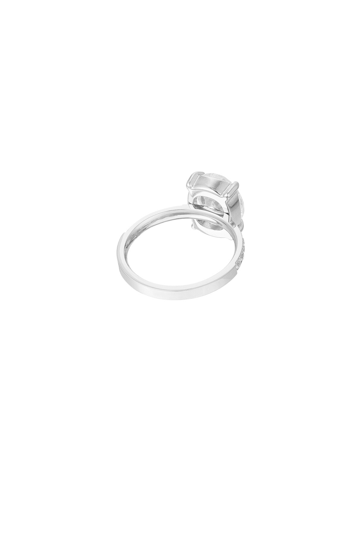 Ring stone with stones - Silver color h5 Picture3