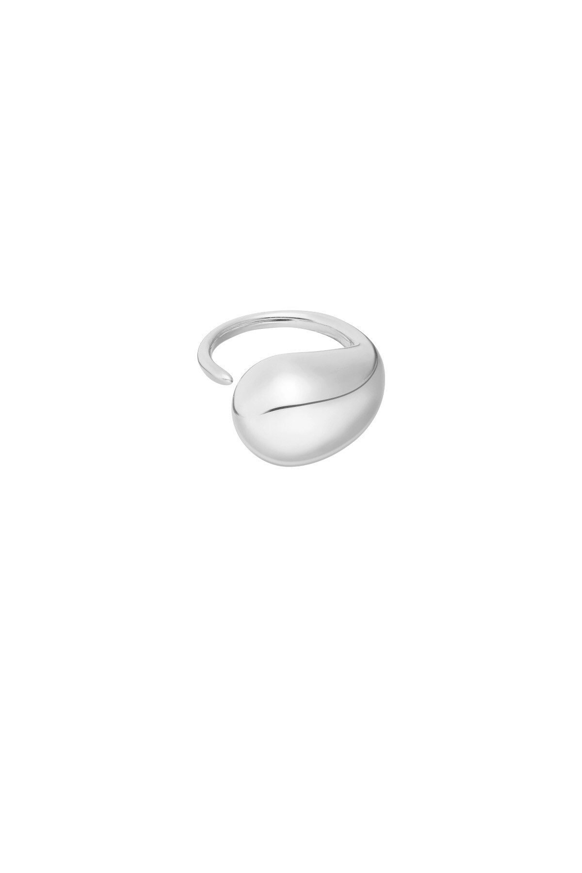 Drop ring - Silver color h5 