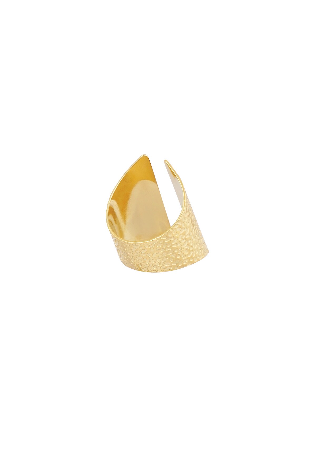 Basic box ring structure - Gold color h5 Picture5