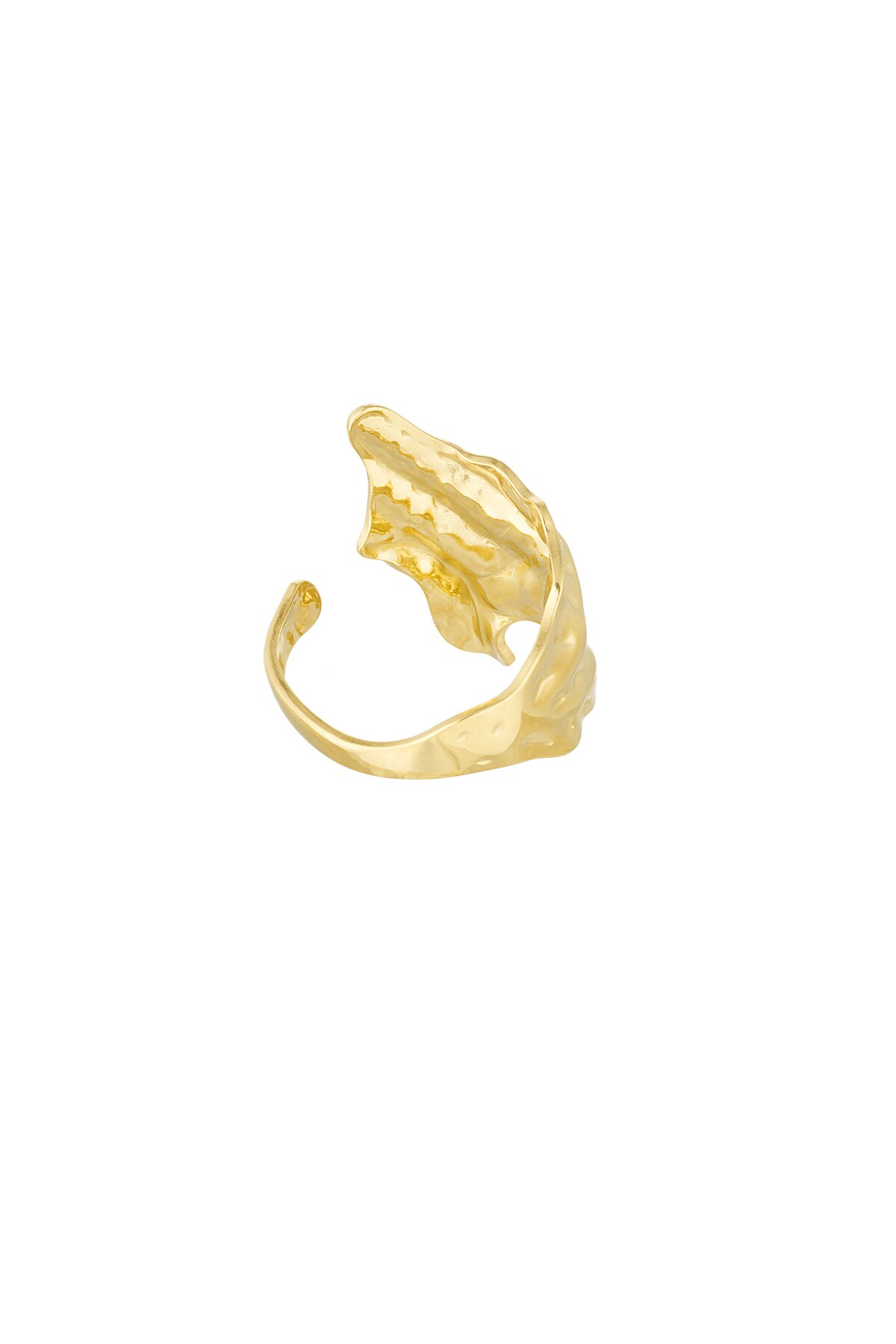 Statement ring drip - Gold color h5 Picture5