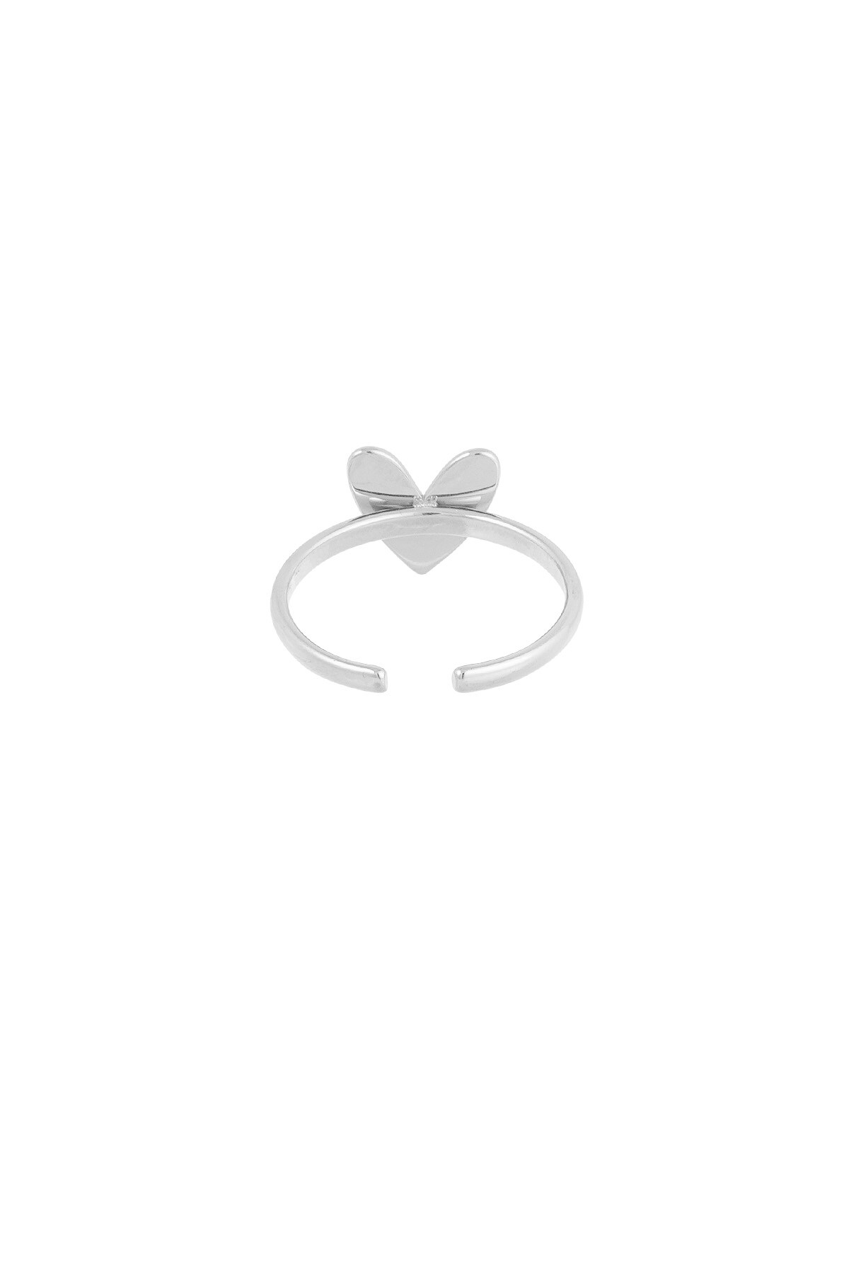 Classic love ring - Silver color h5 Picture3