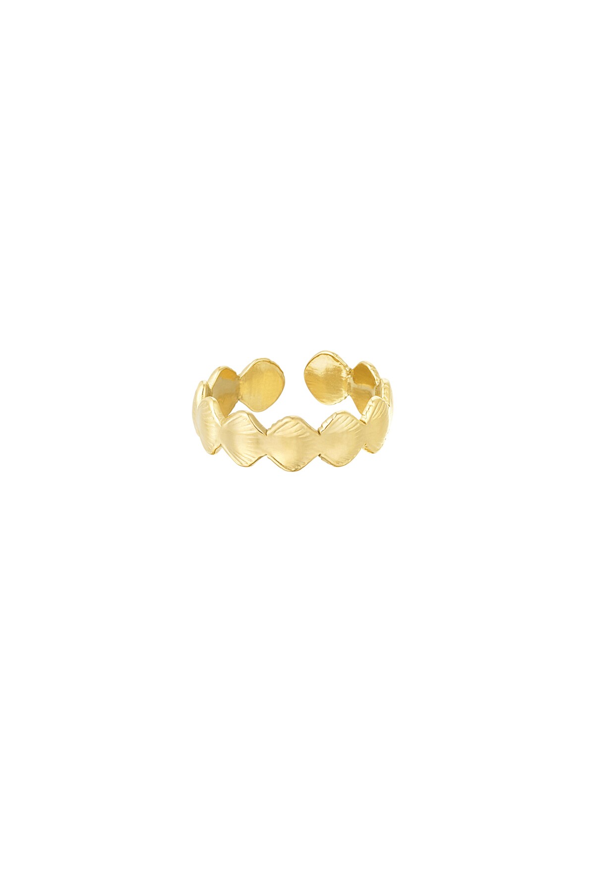 Ring shell soul - Gold color h5 