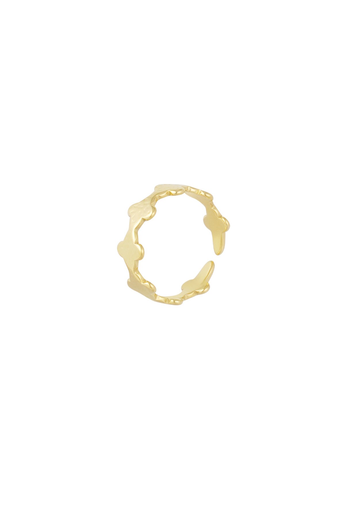 Ring clover vibes - Gold color 