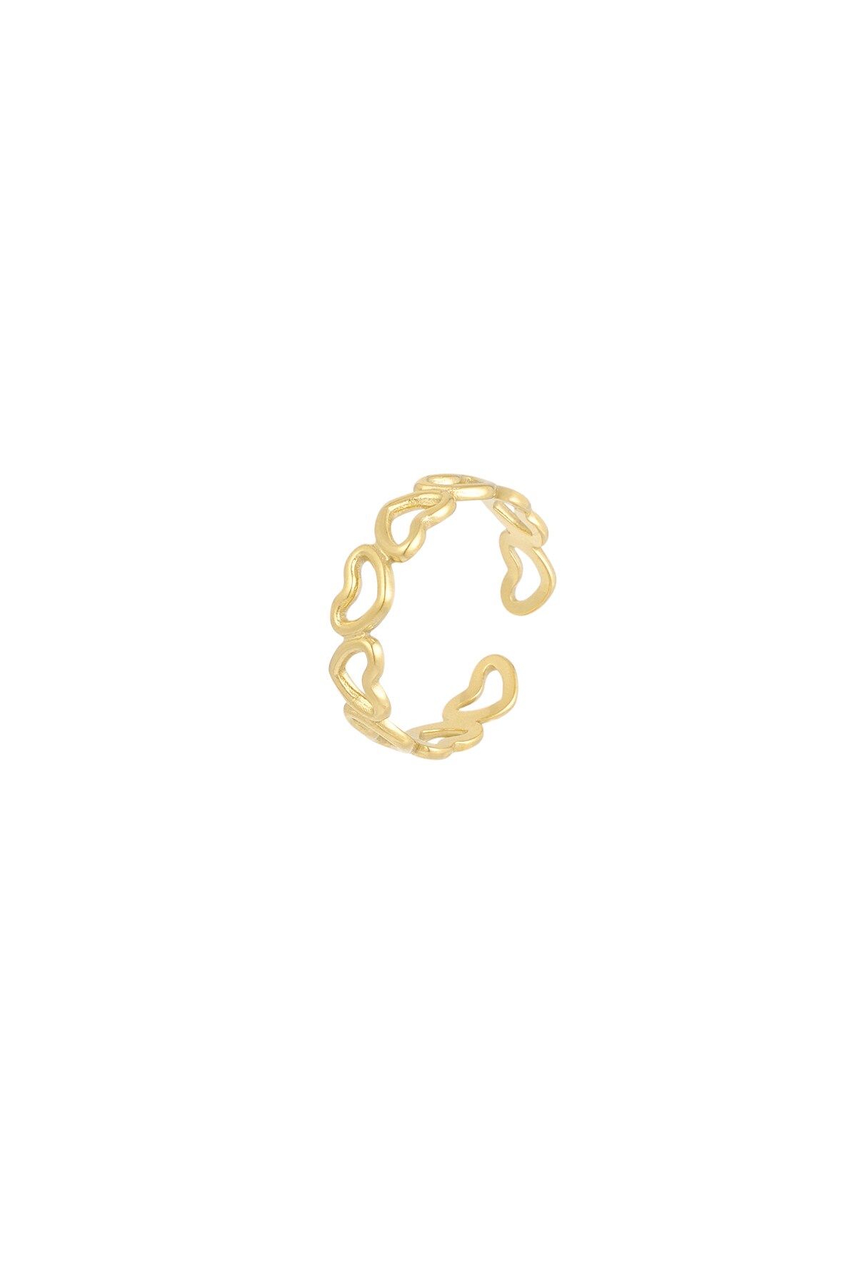 Love all over ring - Gold color h5 Picture3