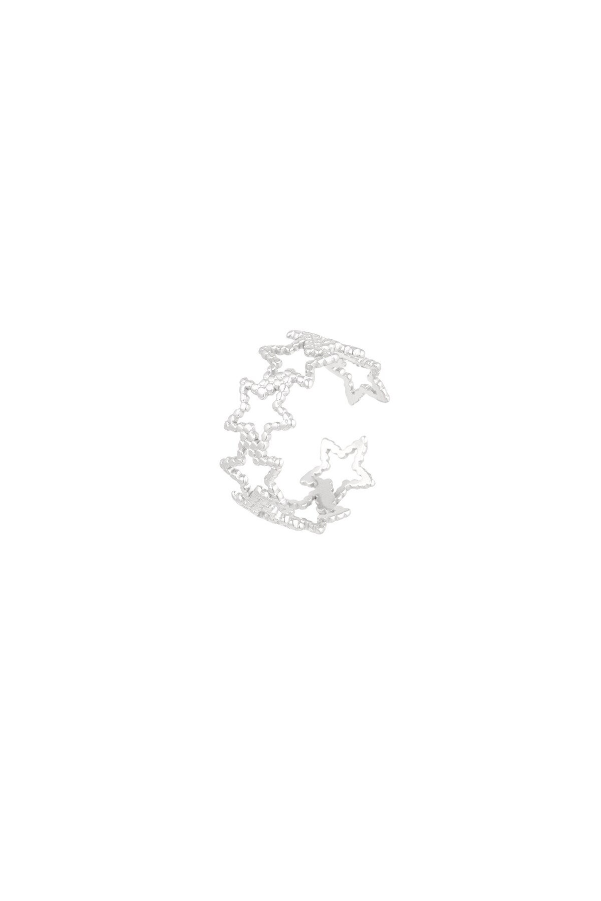 Sparkle all the way ring - Silver color h5 