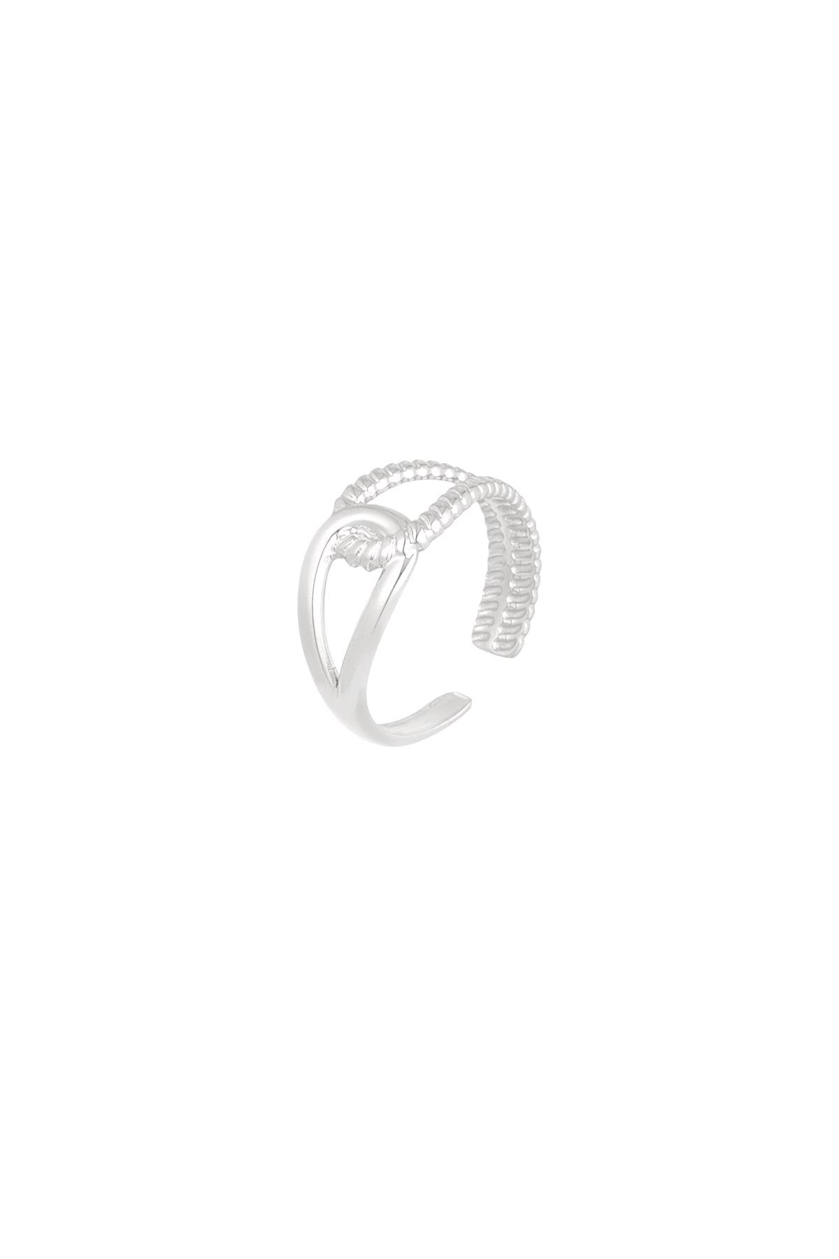 Ring forever connected - Zilver kleur 