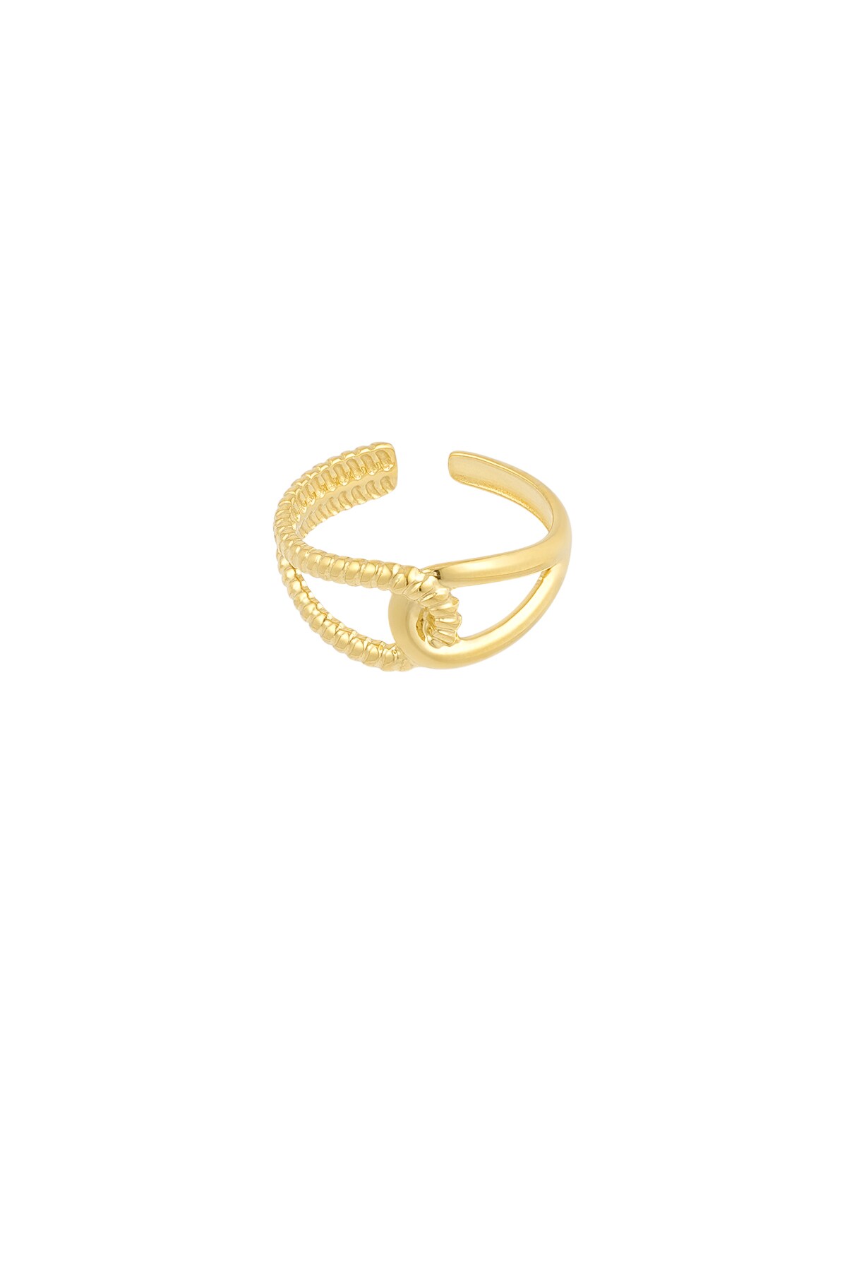 Ring forever connected - Gold color h5 Picture3