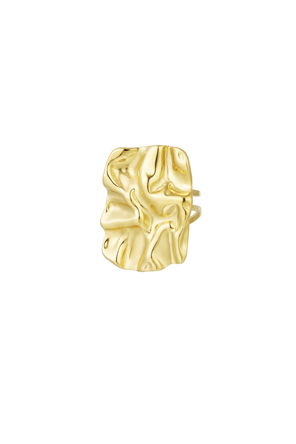 Anello Waves - Colore oro h5 Immagine4