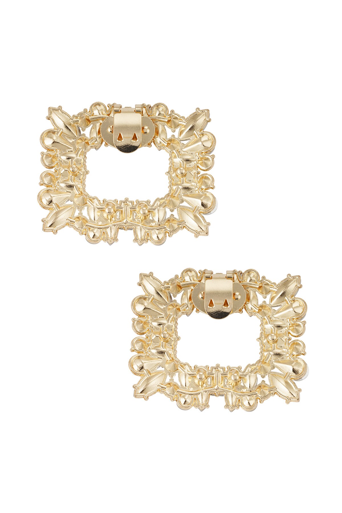 Glamorous shoe clips - Gold color h5 Picture3