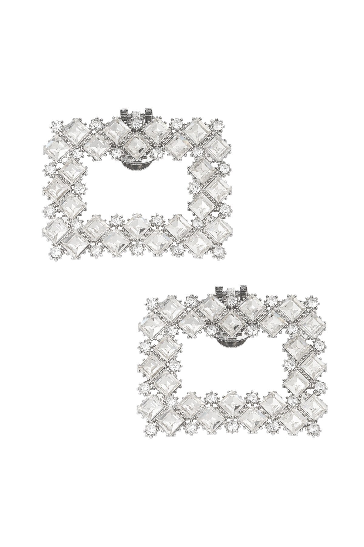 Shine bright shoe clips - Silver color h5 