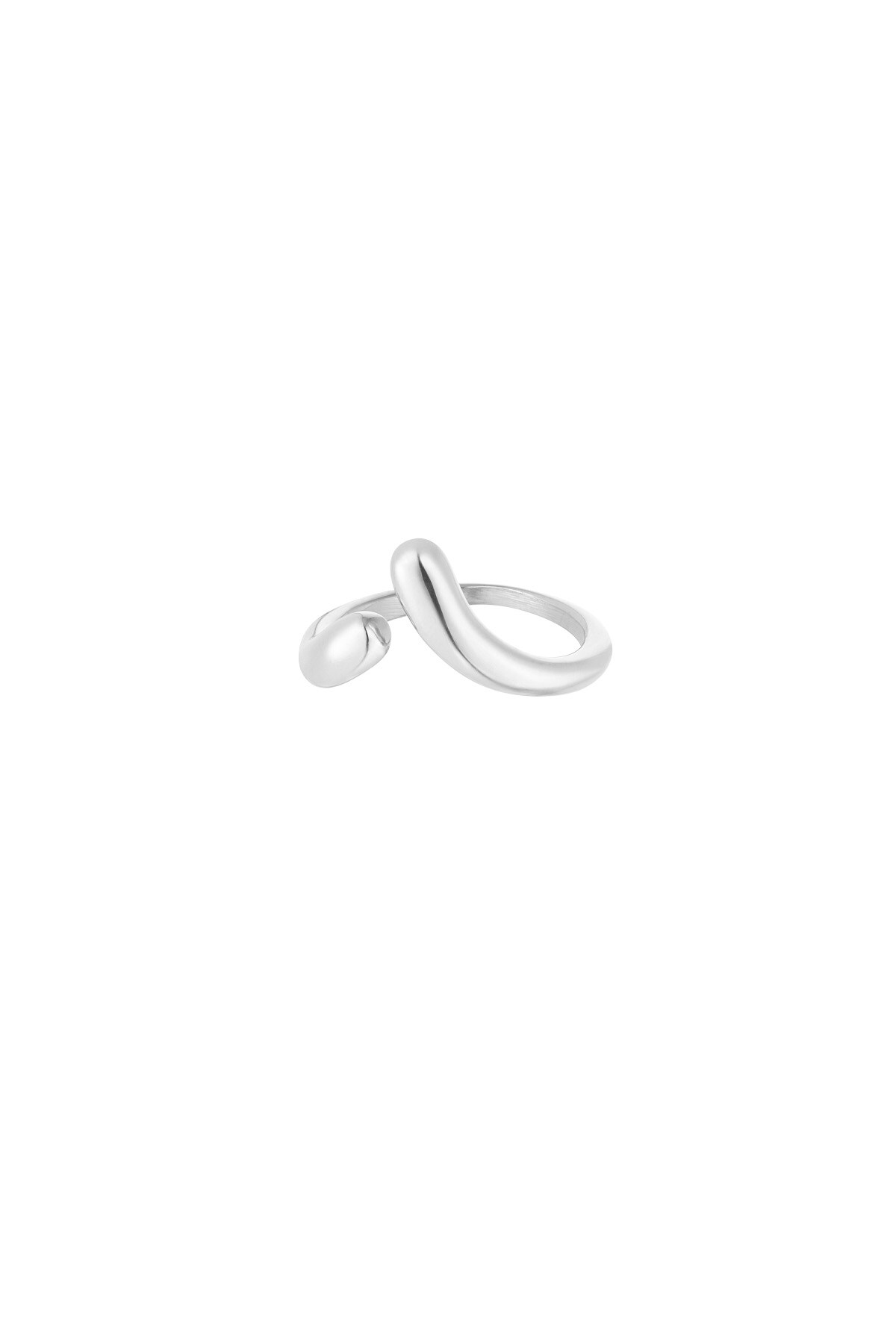 Ring simplicity rules - Silver color h5 