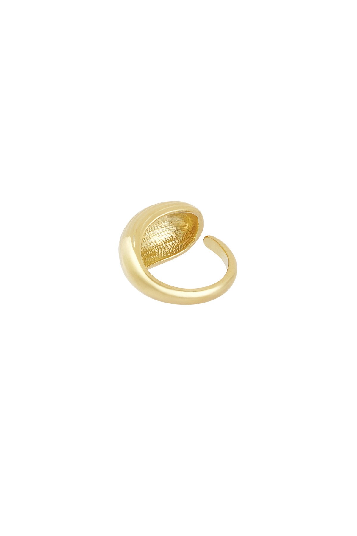 Dynamic texture ring - Gold color h5 Picture2