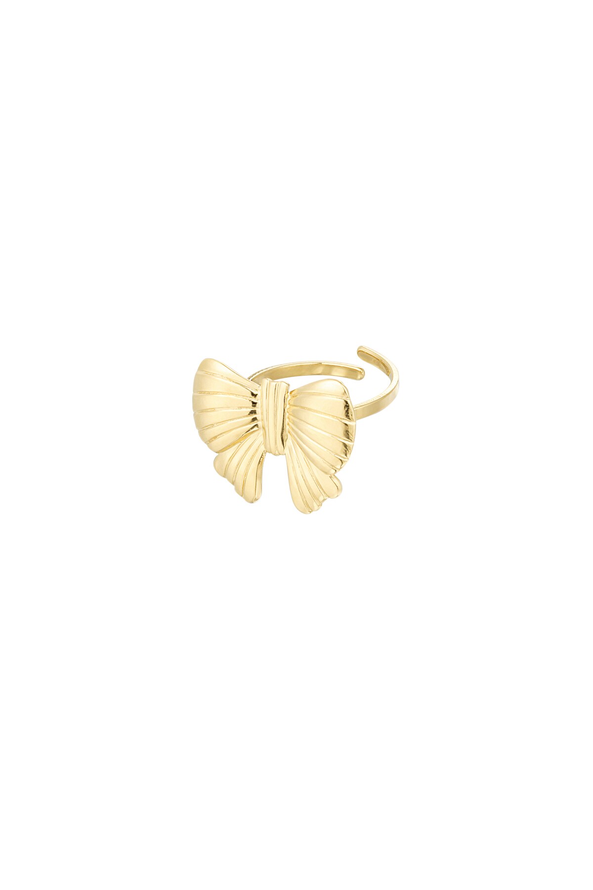 Ring bow power - Gold color 