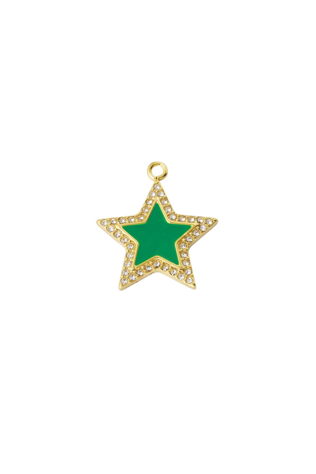 Superstar charm - green gold 