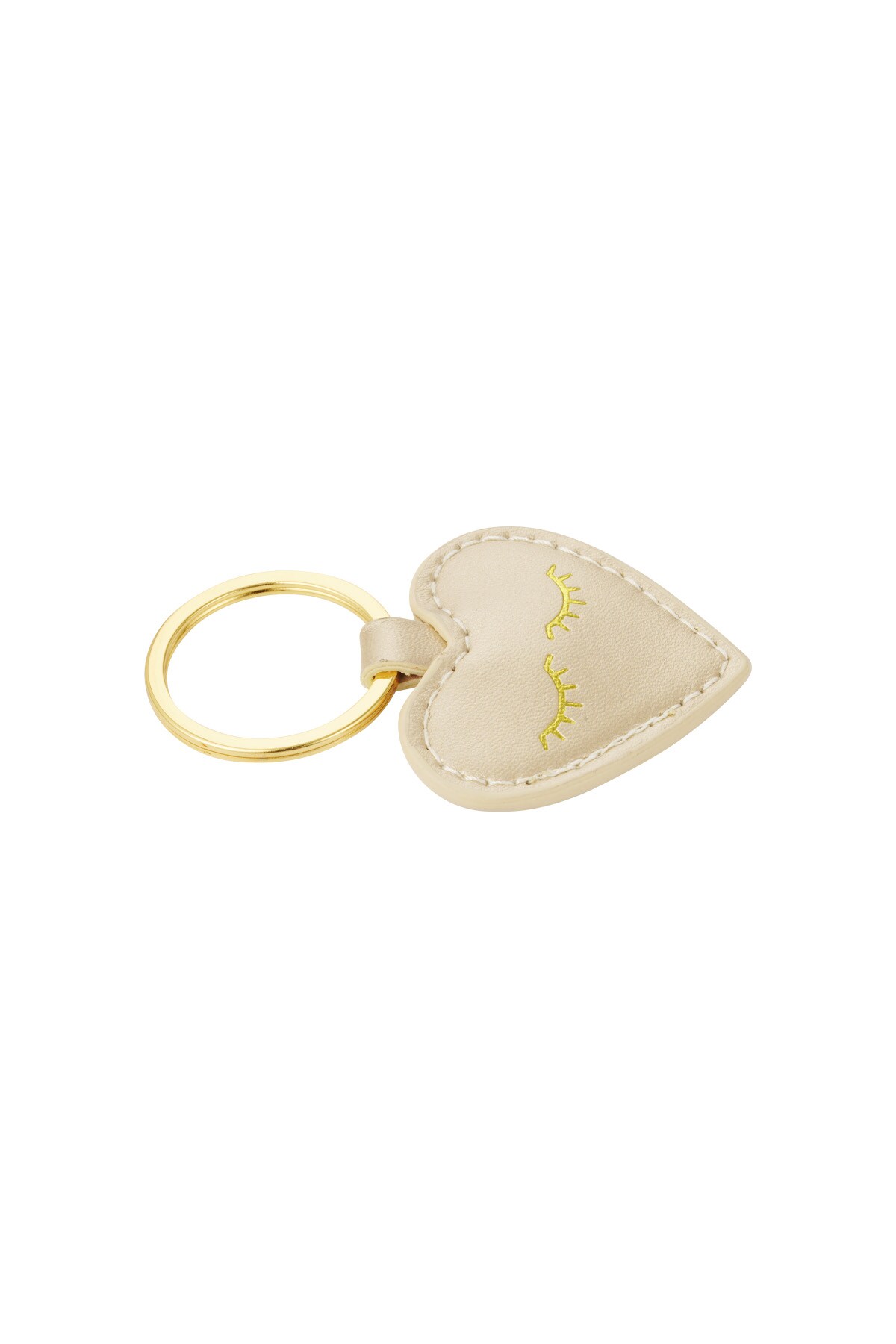 Keyring heartful smile - beige Picture3