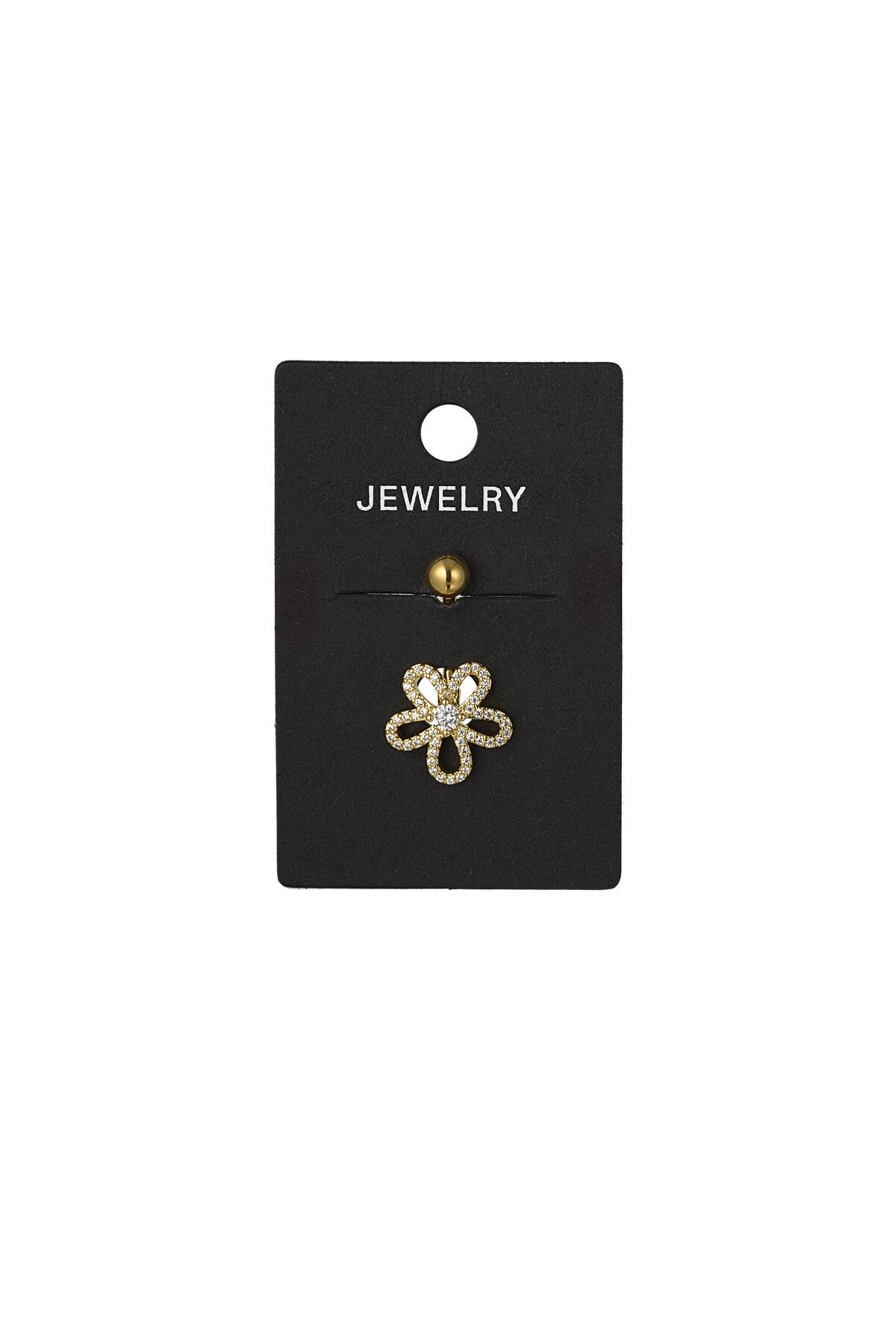 Navel piercing charmed flower - Gold color Picture2