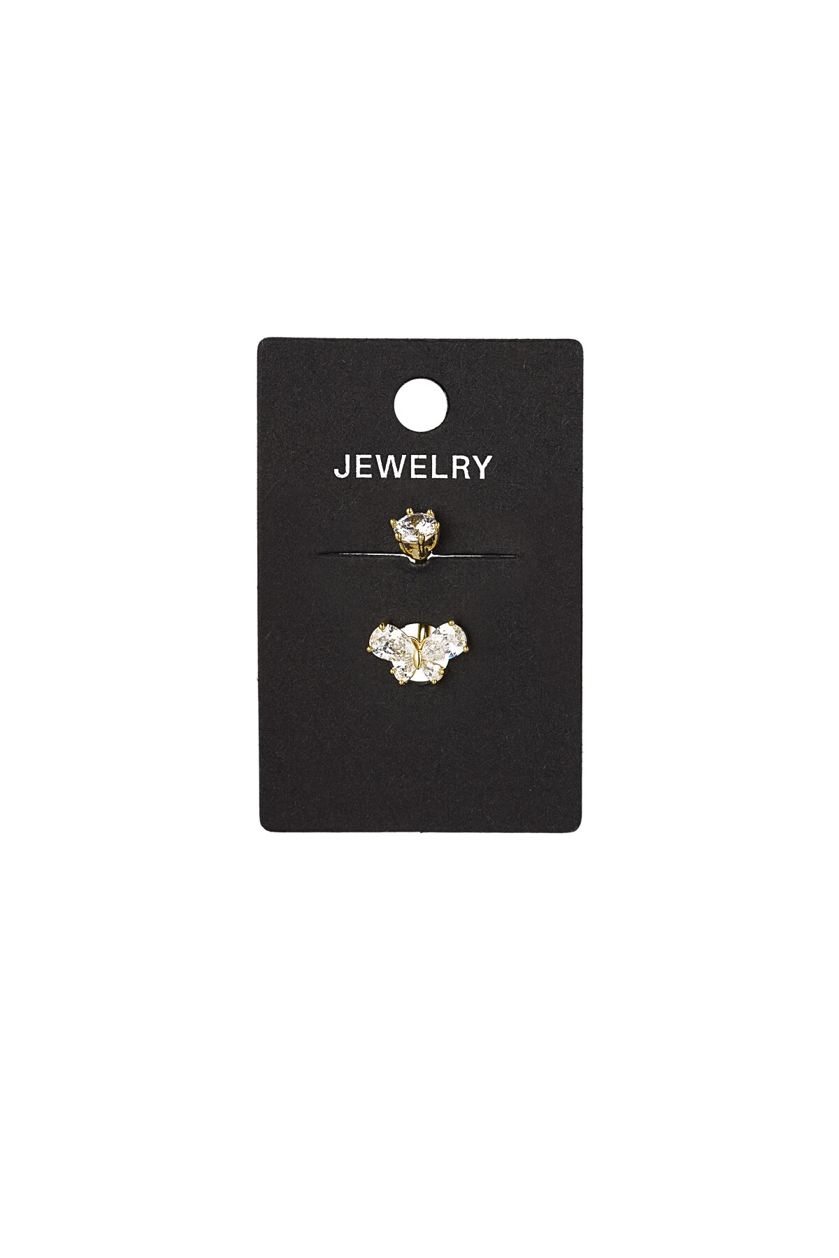 Navel piercing celestial butterfly - Gold color Picture3