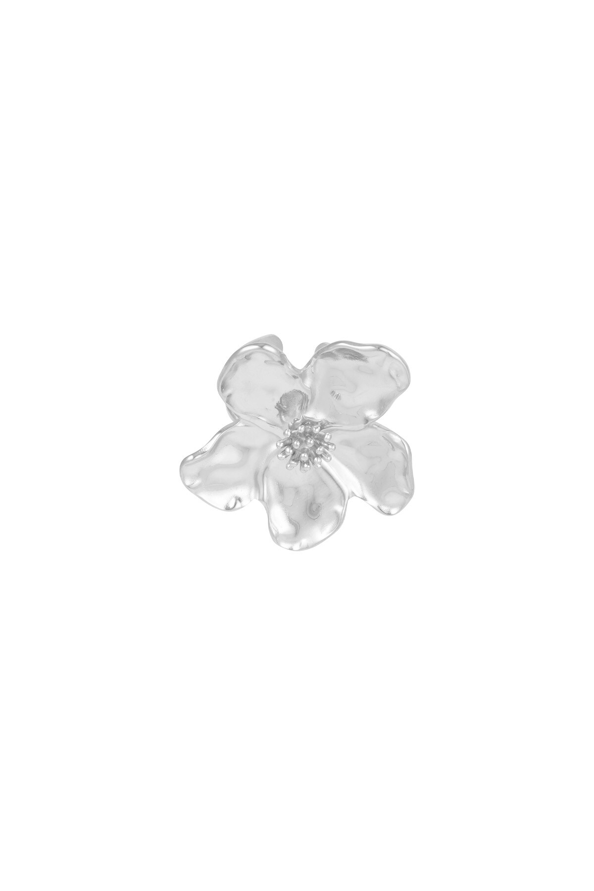 Ring oopsie daisy - Silver color h5 