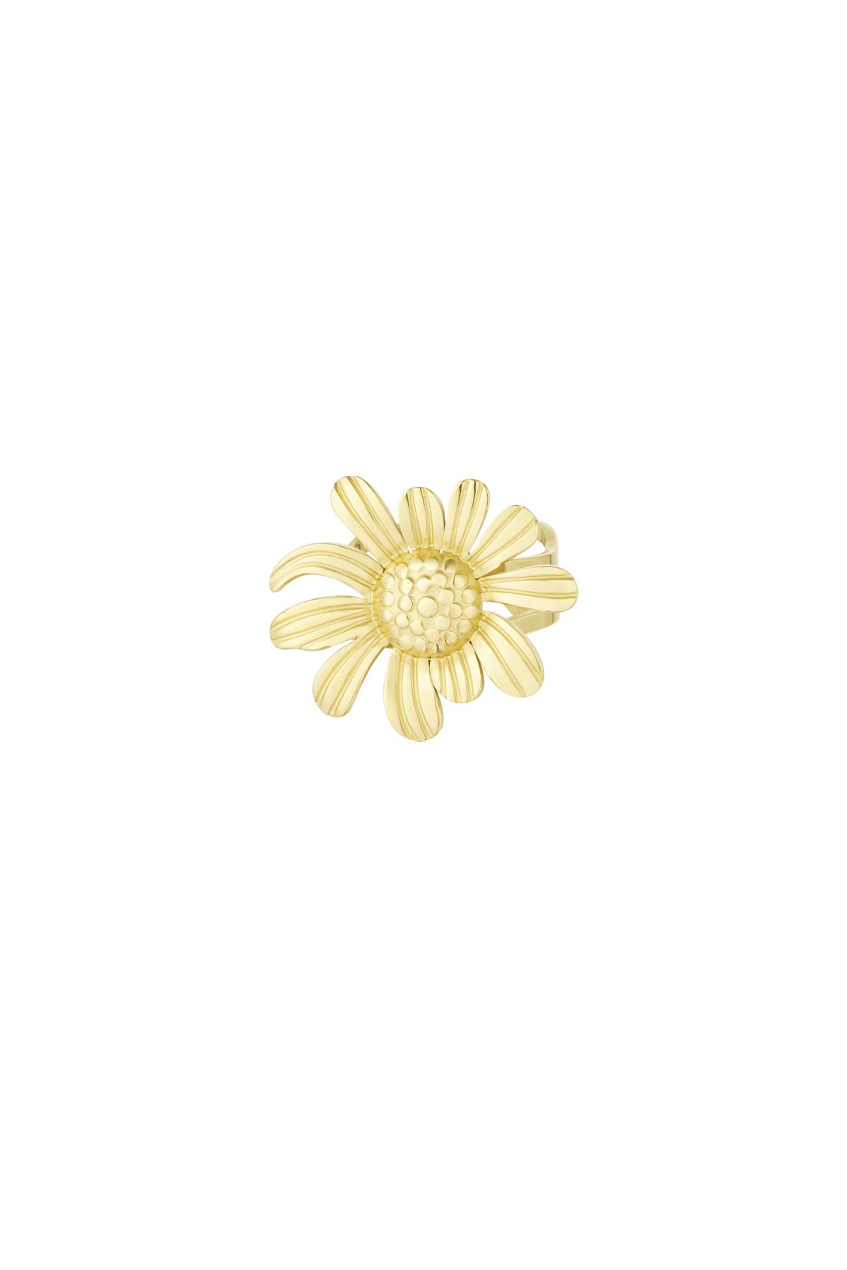 Happy daisy ring - Gold color 