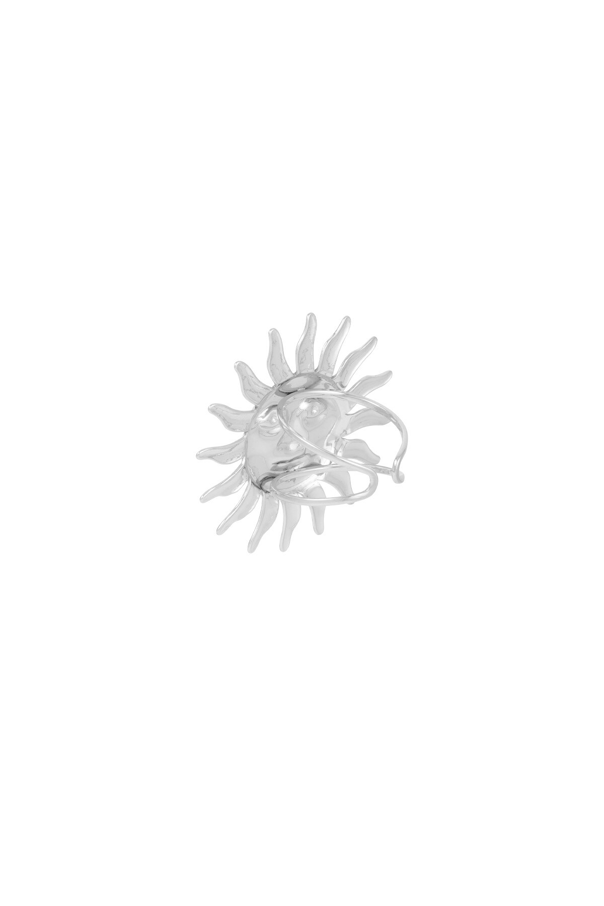 Sunshine ring - Silver color h5 Picture3