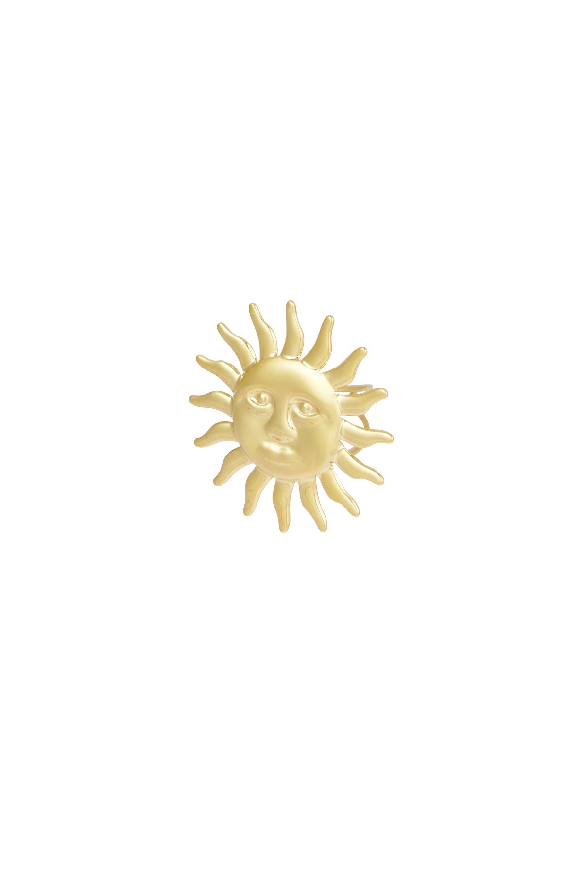 Sunshine ring - Gold color h5 