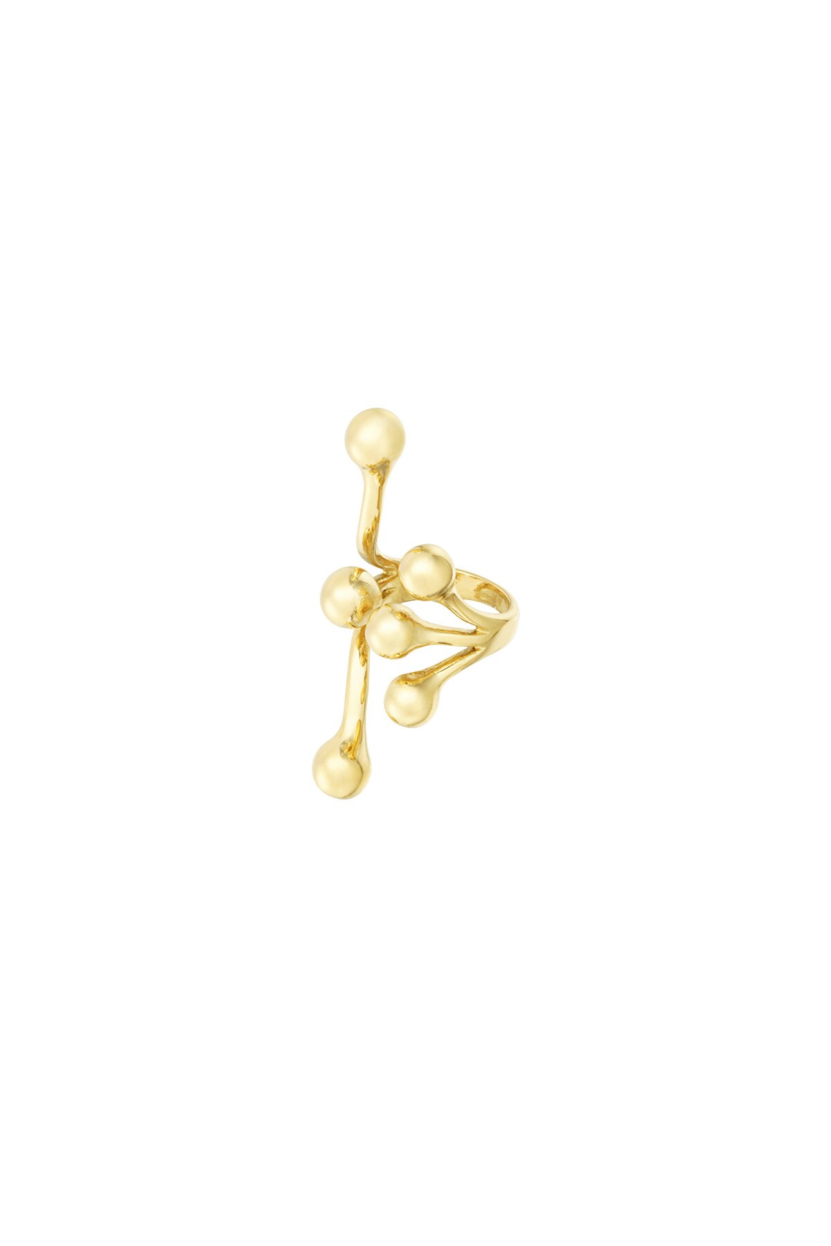 Dotty glam earcuff - Gold color h5 Picture3