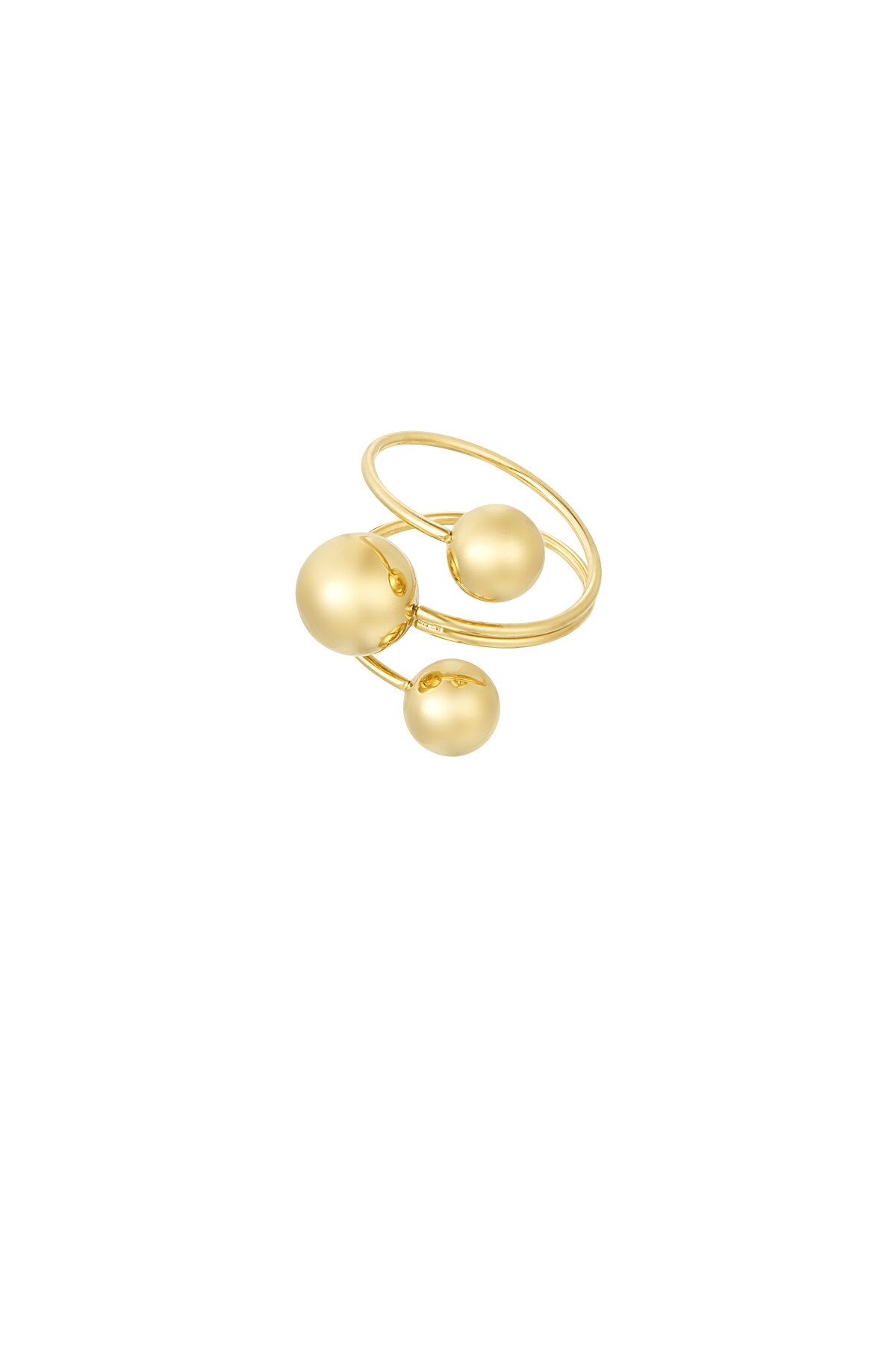 Dotty dream ring - Gold color h5 