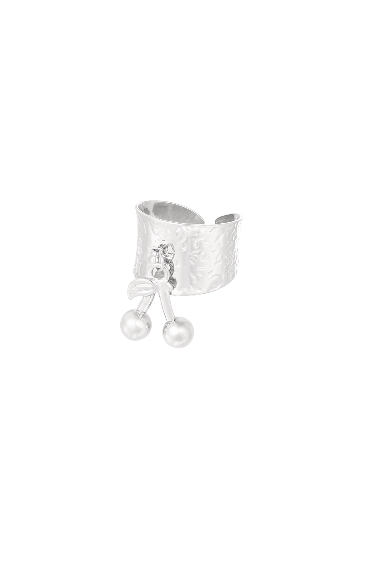 Cherry Sweet ring - Silver color h5 