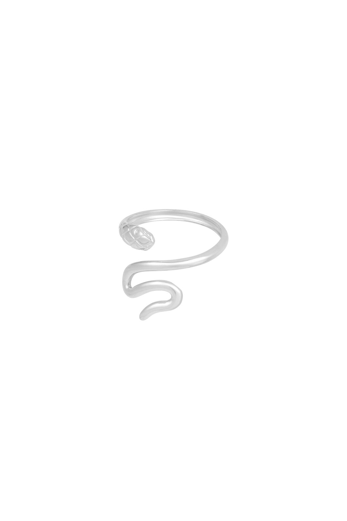 Ring dazzle snake - Silver color Picture2