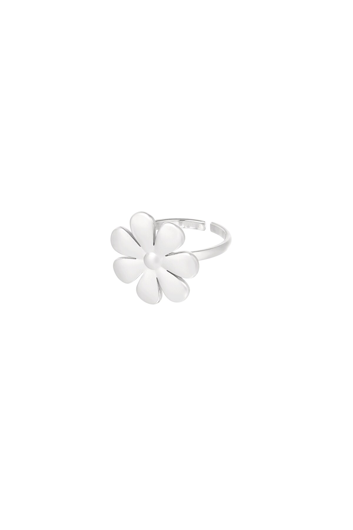 Ring sweet flower - Silver color h5 