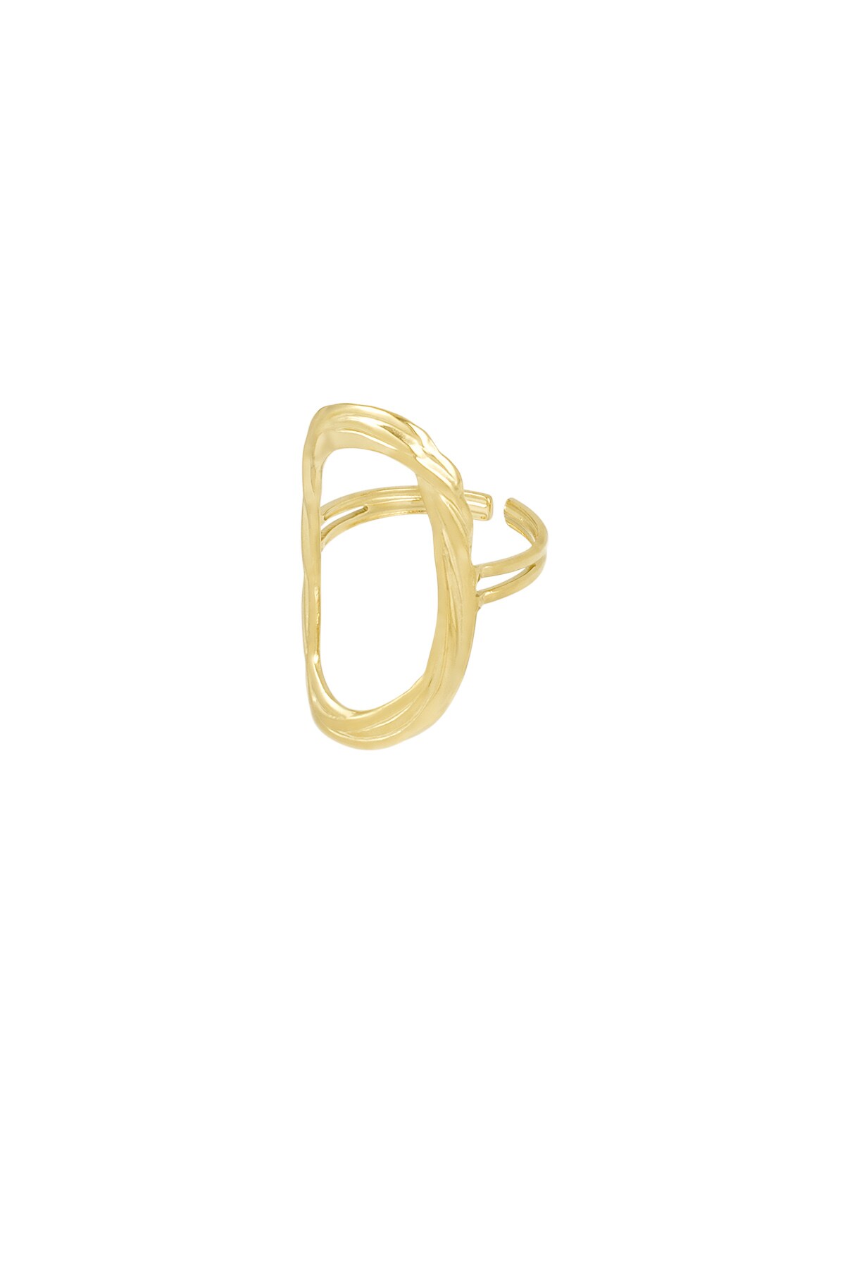 Ring halo hall - Gold color h5 Picture3