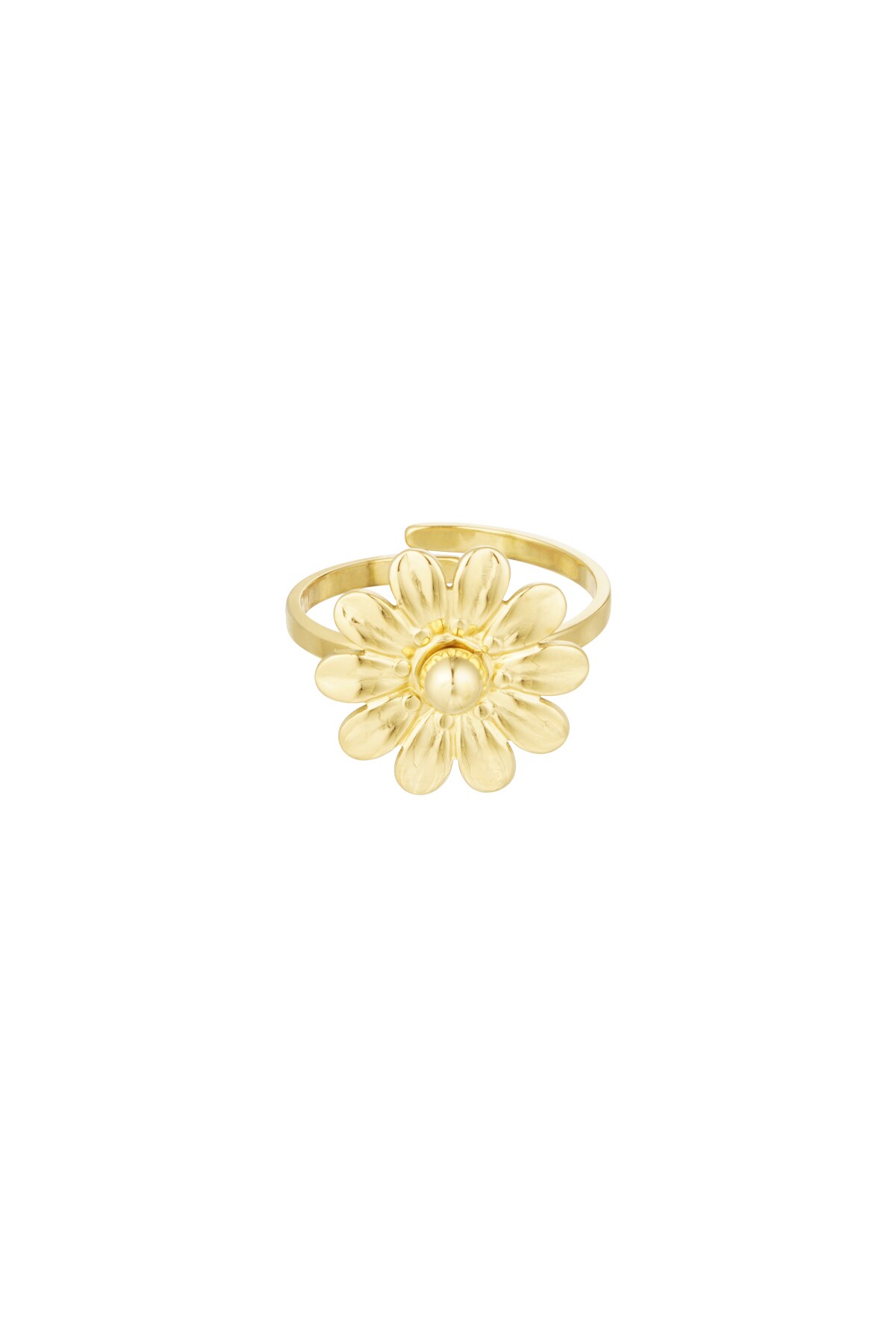 Blossom bliss ring - Gold color h5 